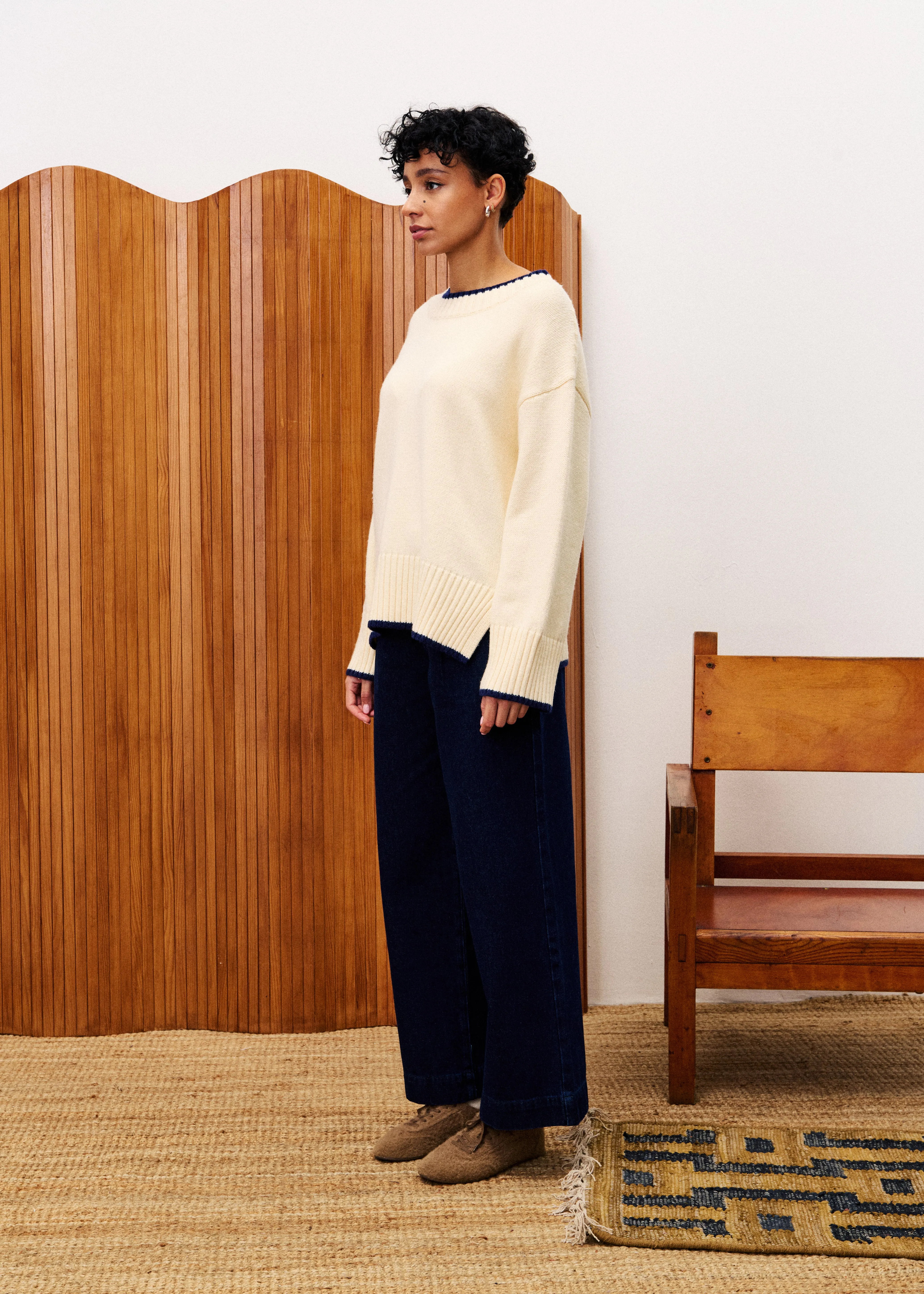 Pull SNOWBALL Creme sold by FRNCH product image thumbnail 2