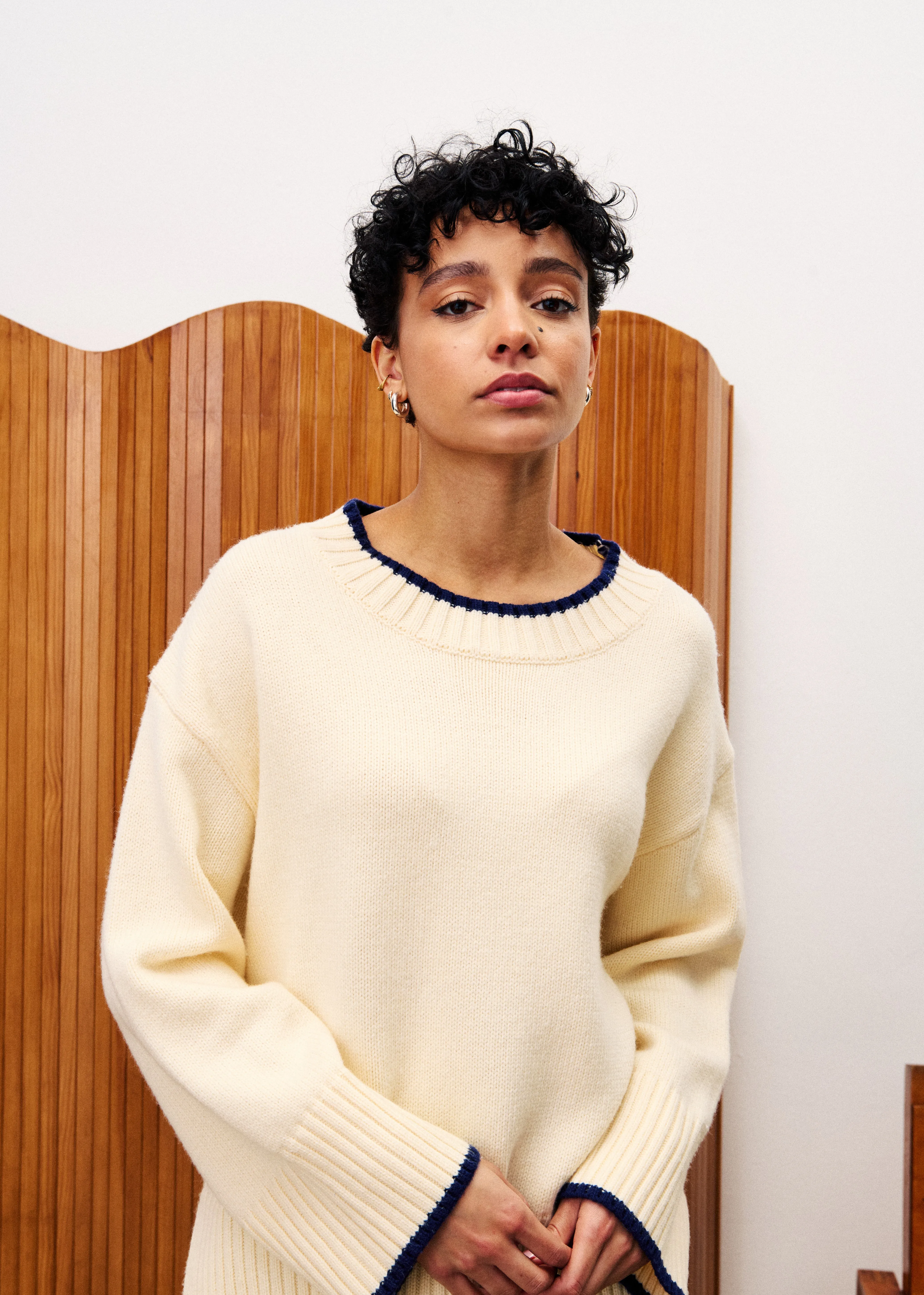 Pull SNOWBALL Creme sold by FRNCH product image thumbnail 4