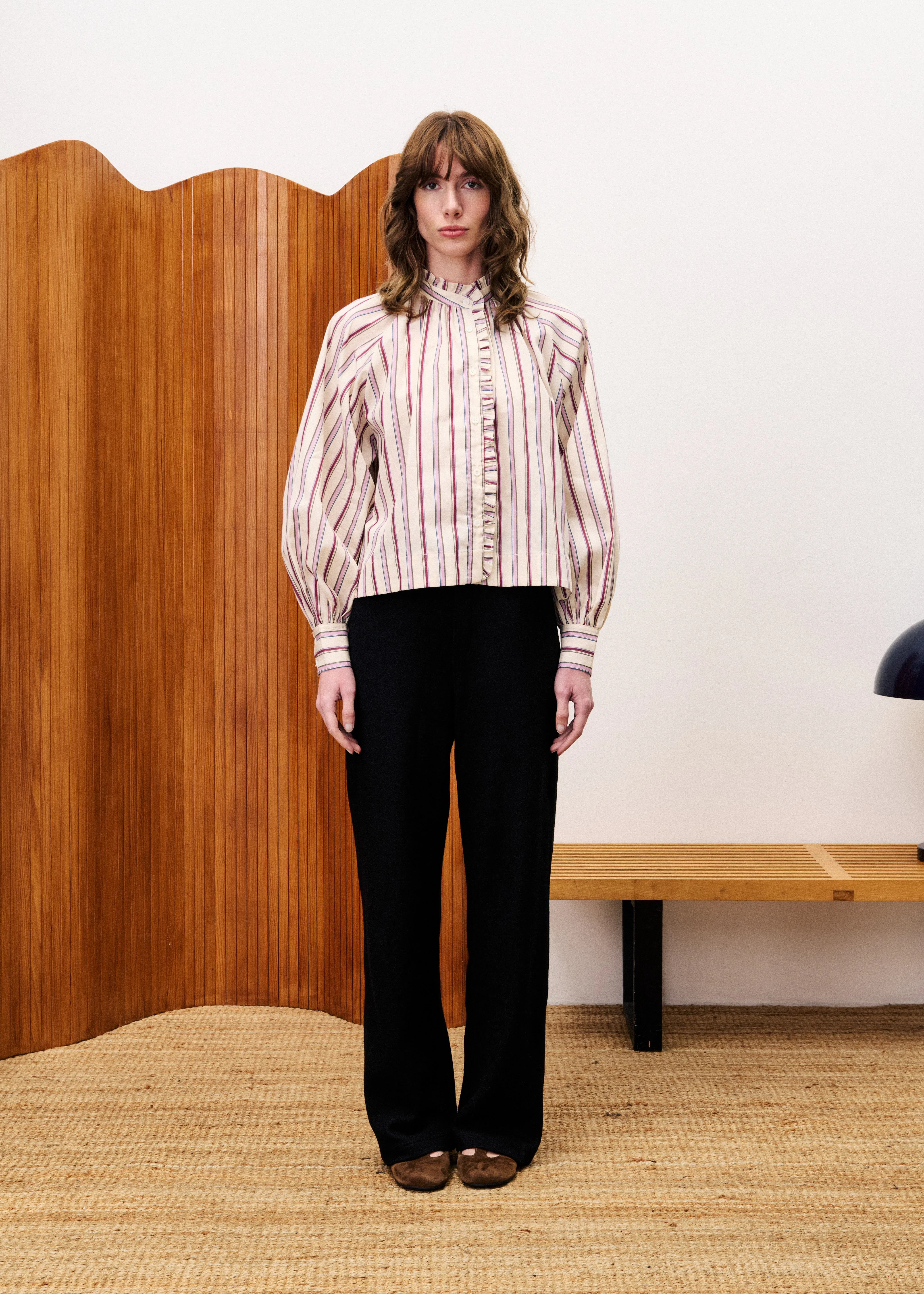 Chemise MOLLY Creme sold by FRNCH