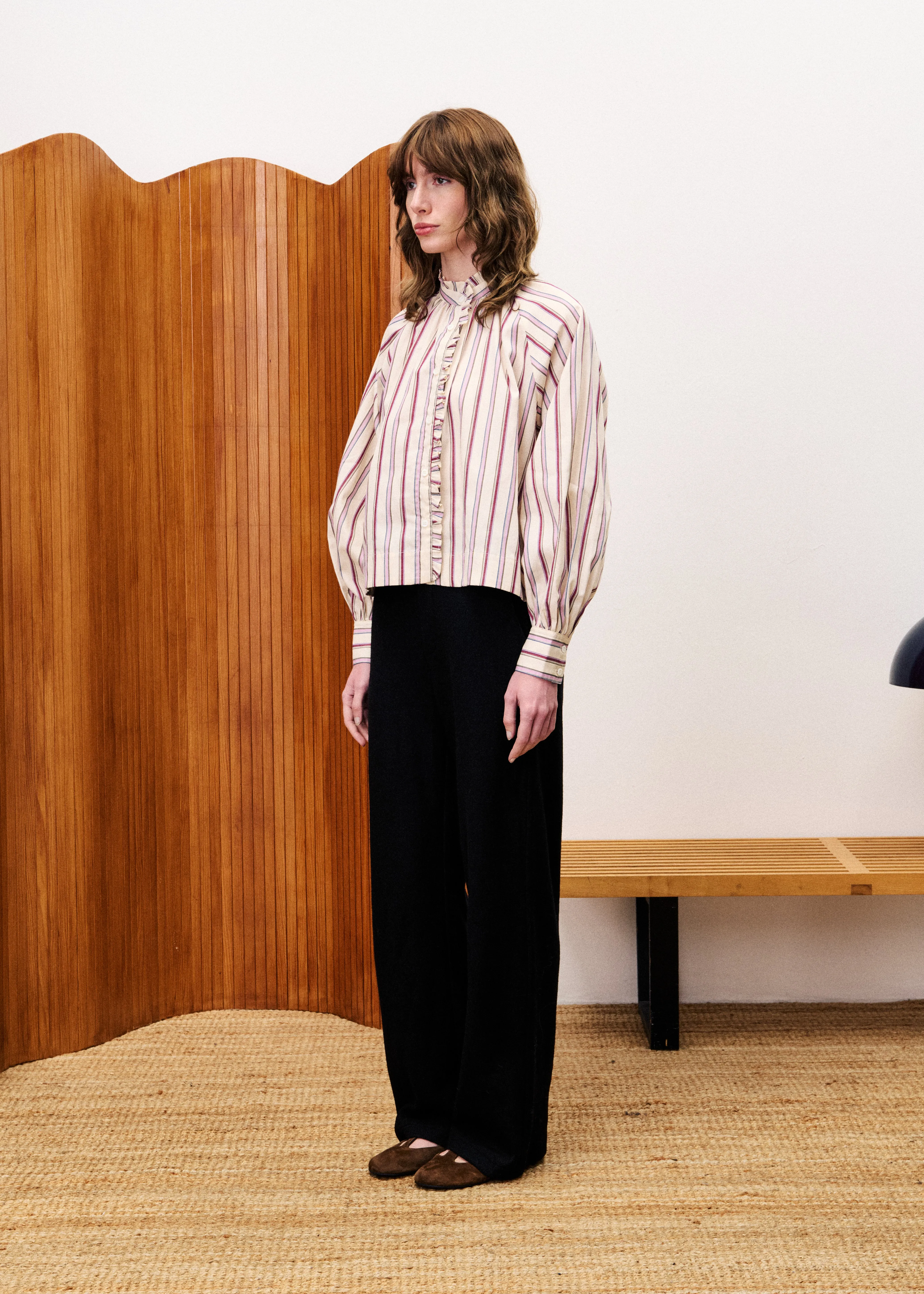 Chemise MOLLY Creme sold by FRNCH product image thumbnail 2