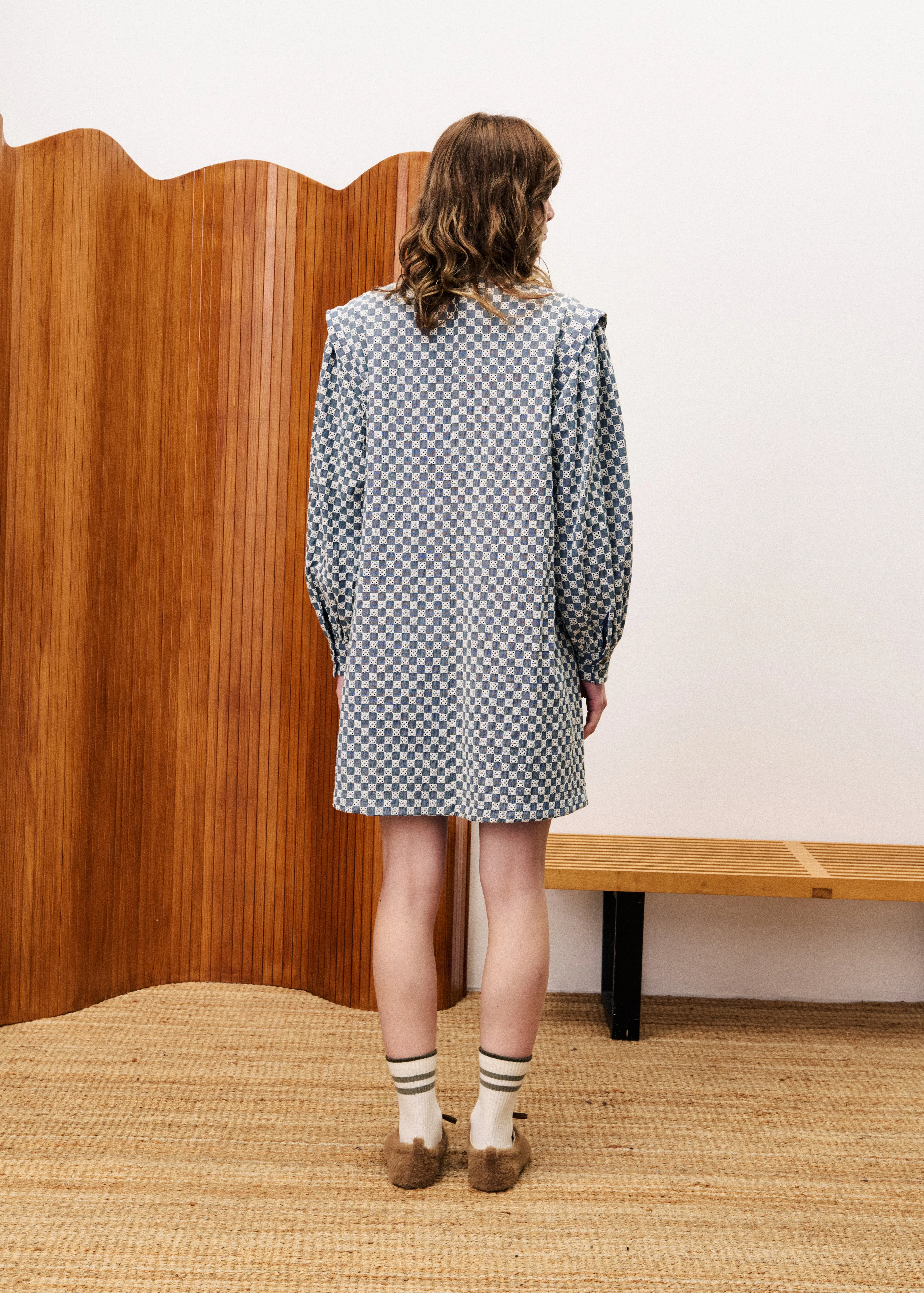 Robe ALLIUM Bleu jean sold by FRNCH product image thumbnail 3