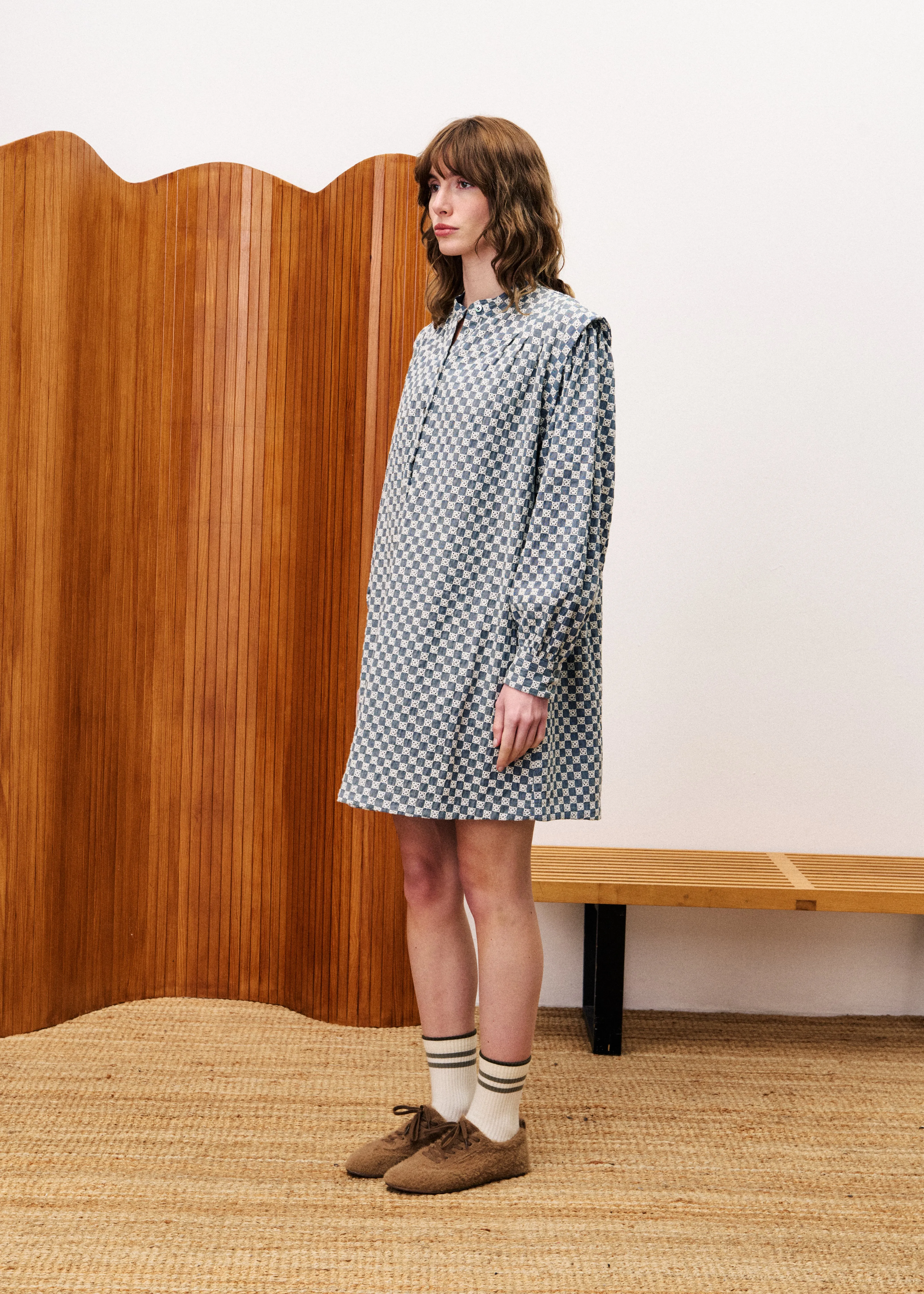 Robe ALLIUM Bleu jean sold by FRNCH product image thumbnail 2