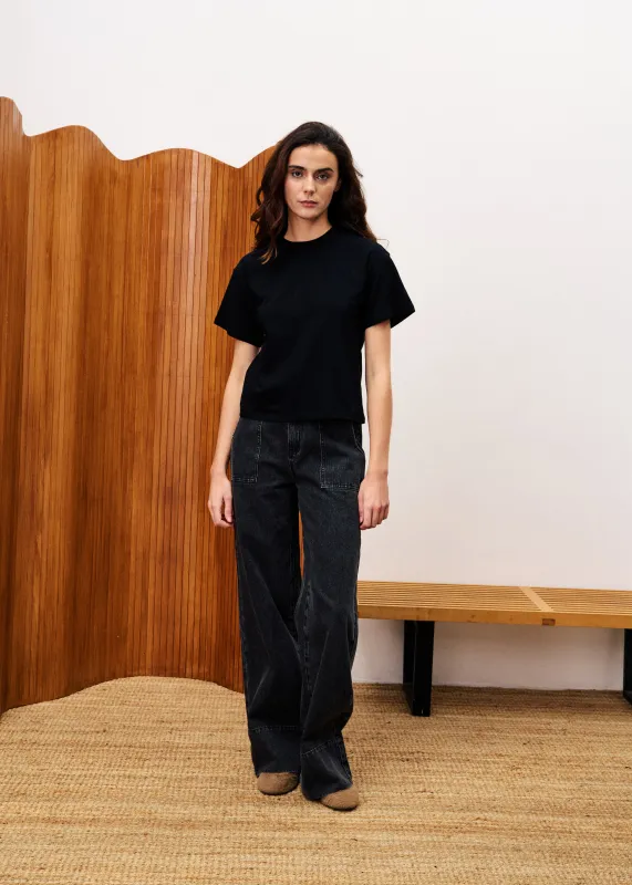 T-shirt NEBELUNG Noir sold by FRNCH