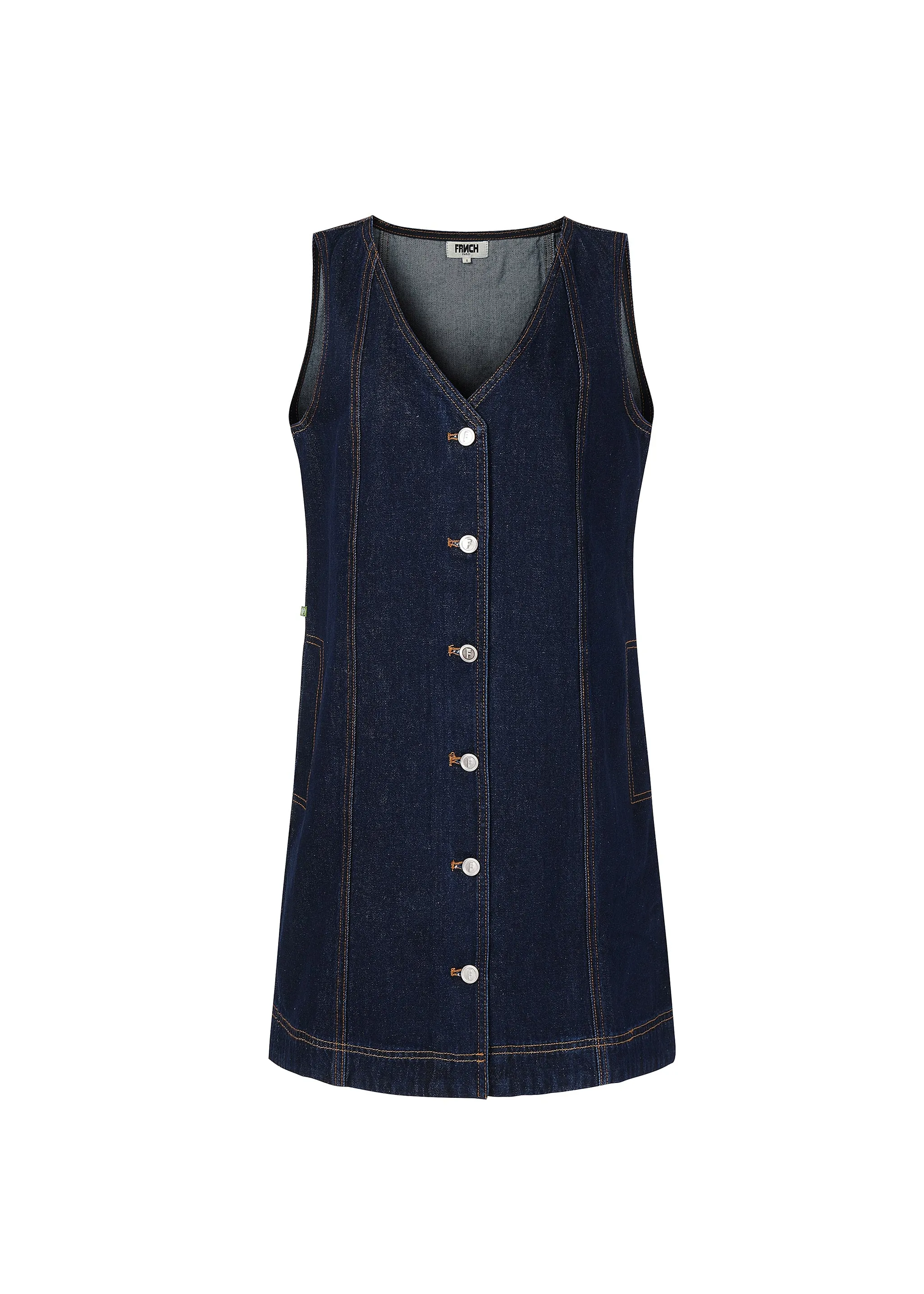 Robe NALA Bleu nuit sold by FRNCH product image thumbnail 5