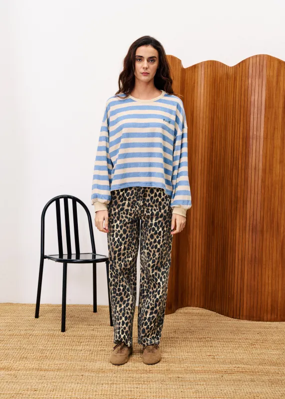 Sweatshirt IRIS Bleu clair sold by FRNCH