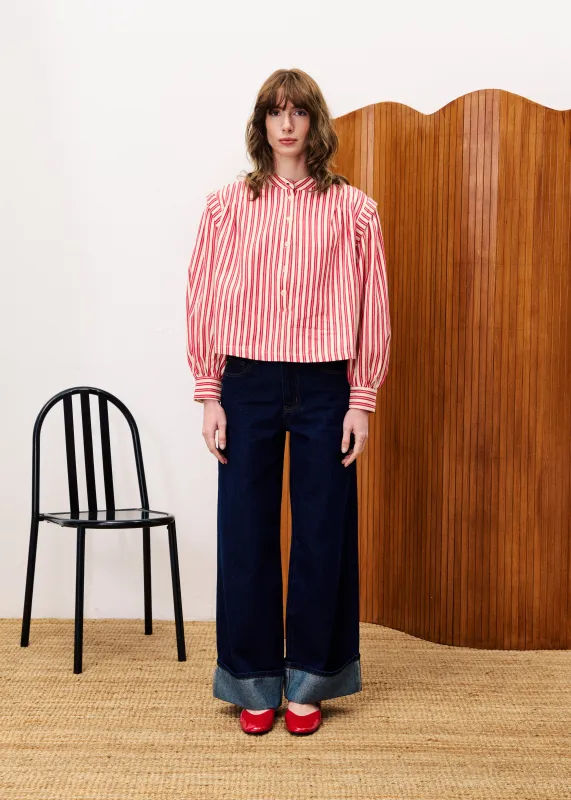 Blouse CHOUPETTE Rouge sold by FRNCH