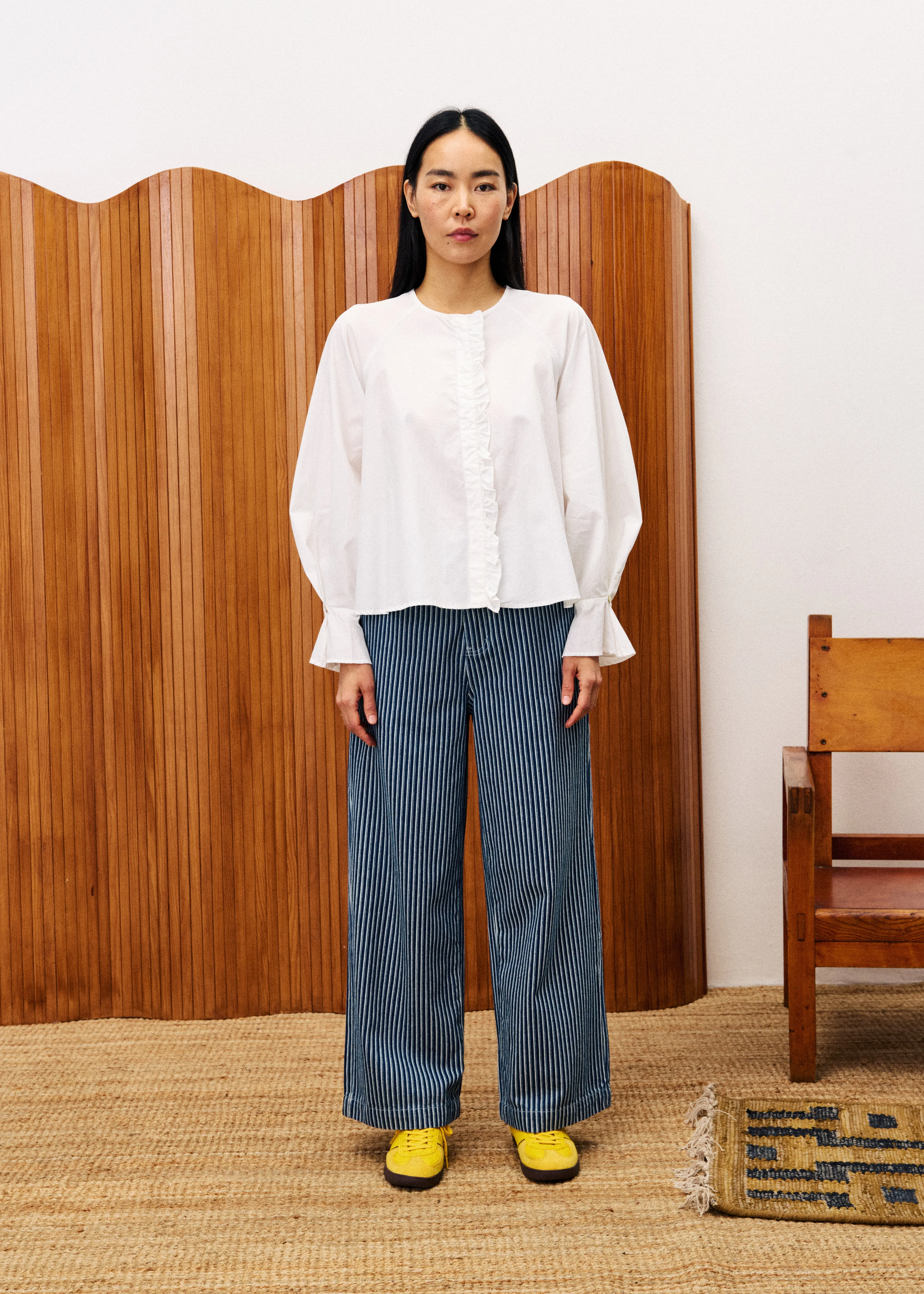 Chemise ARAGON Creme sold by FRNCH