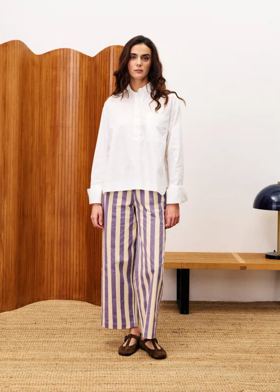 Blouse MIMOSA Blanc sold by FRNCH