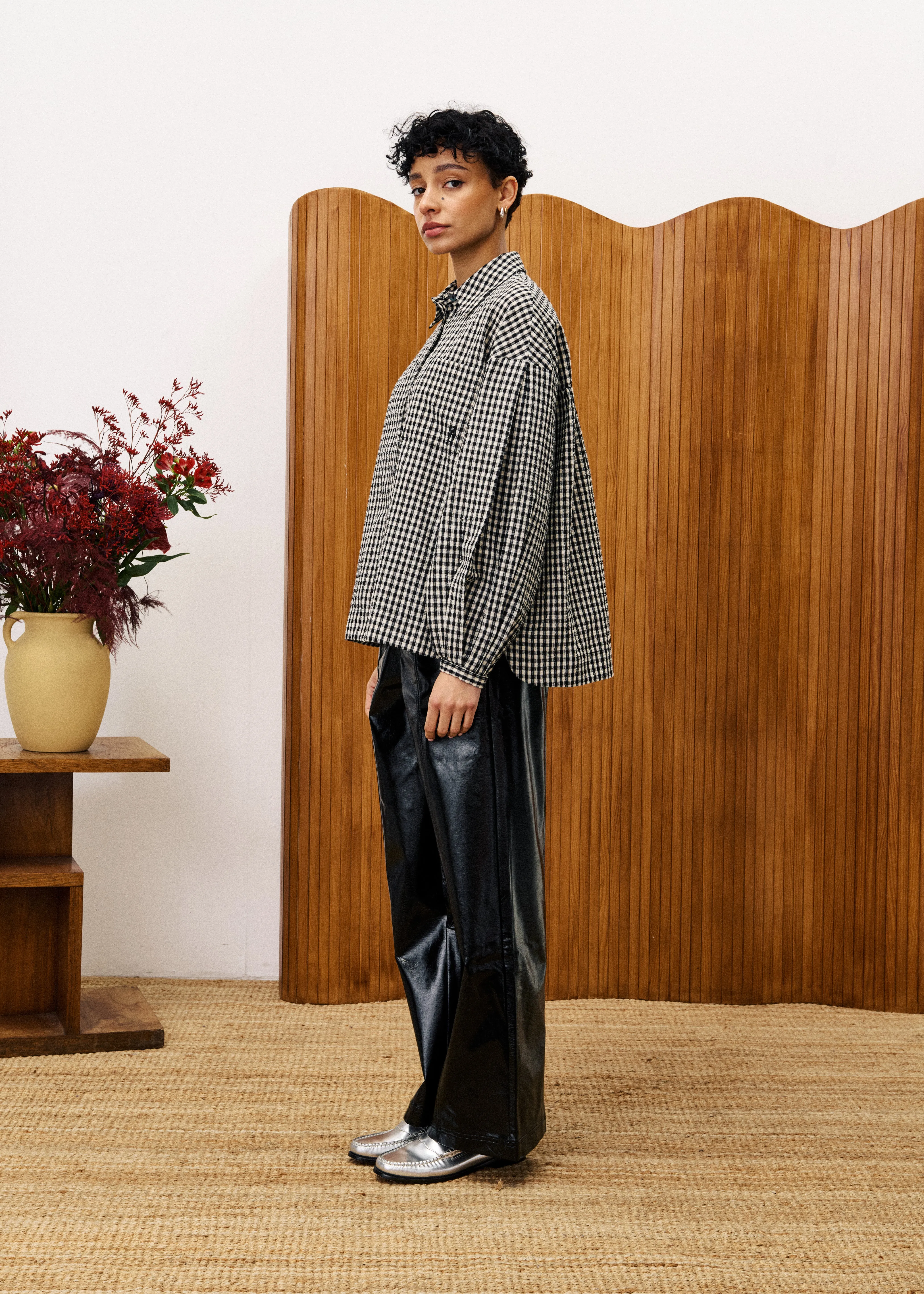 Chemise RAVEN Noir sold by FRNCH product image thumbnail 2