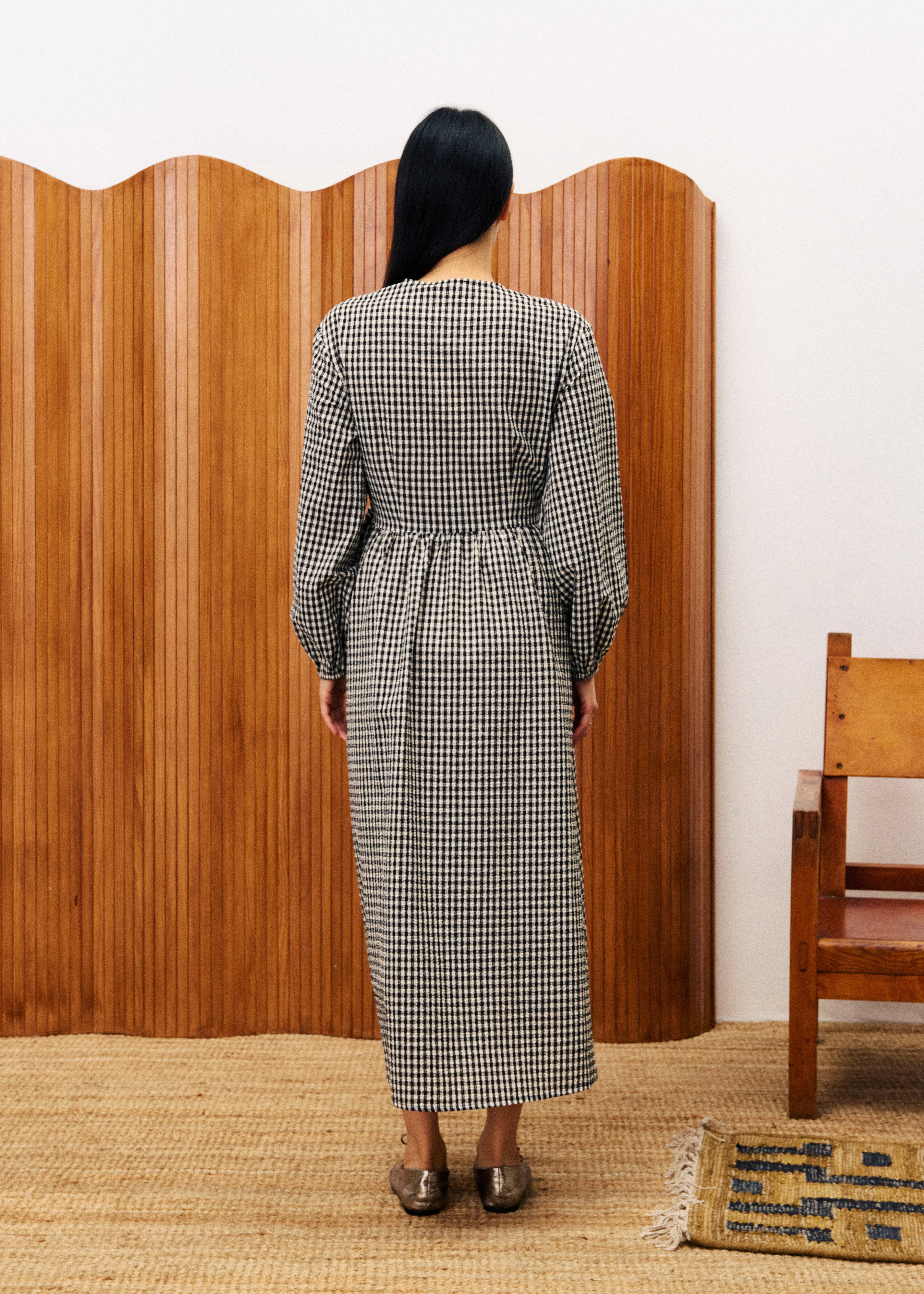 Robe ANEMONE Noir sold by FRNCH product image thumbnail 3