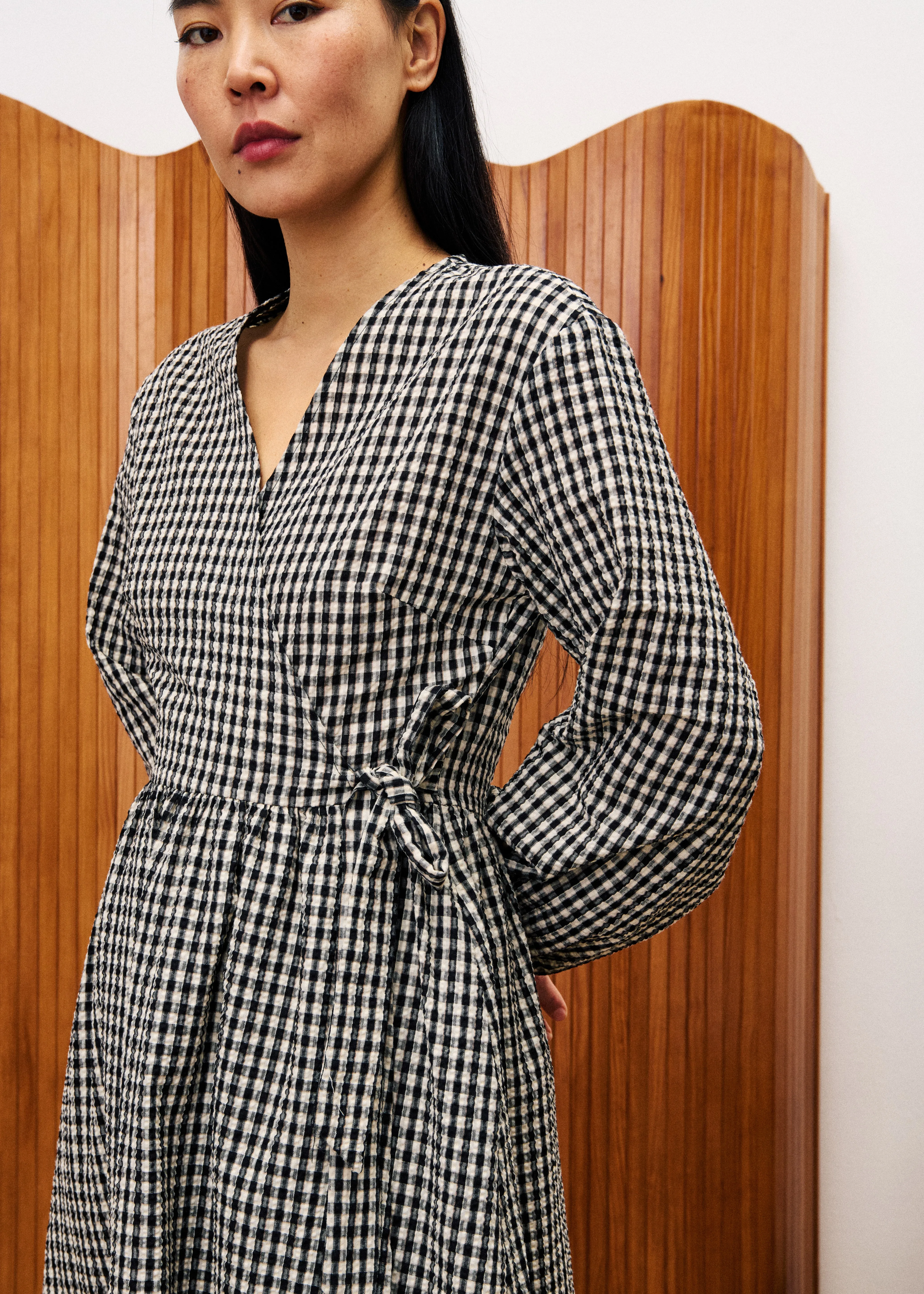 Robe ANEMONE Noir sold by FRNCH product image thumbnail 4