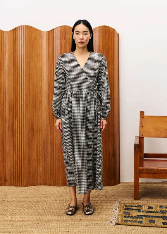 Robe ANEMONE Noir sold by FRNCH