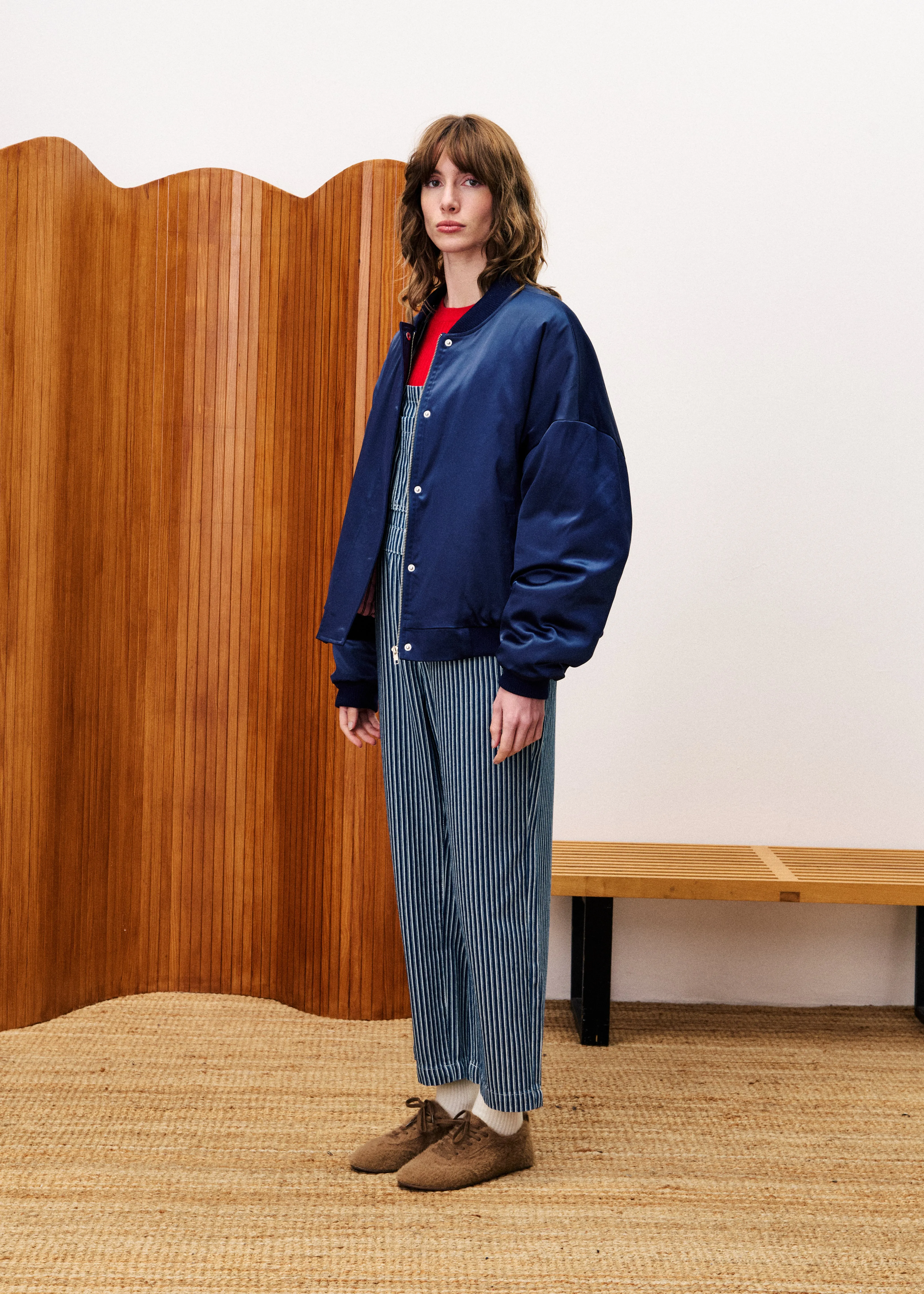 Bomber ASSAM Bleu marine sold by FRNCH product image thumbnail 2