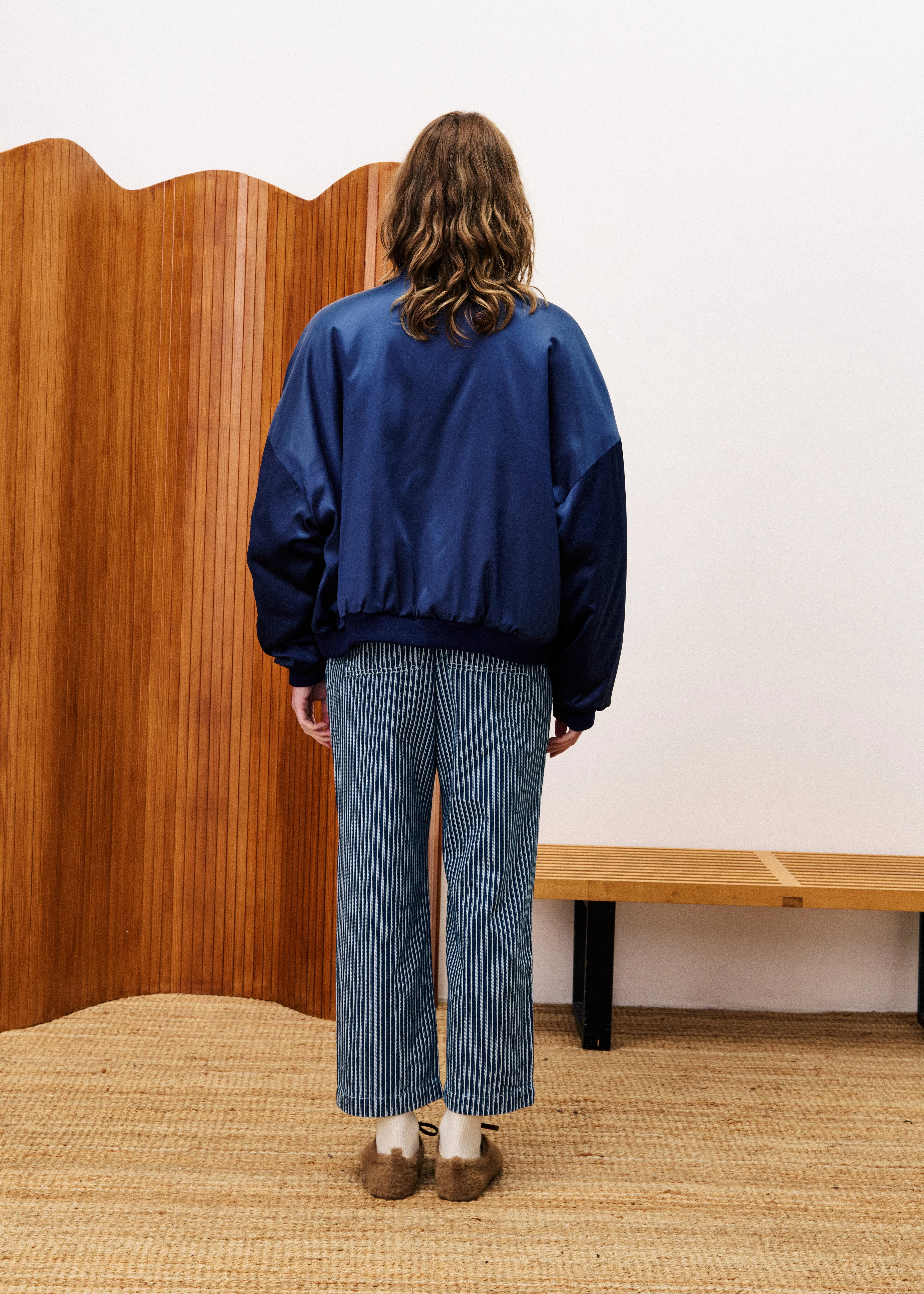 Bomber ASSAM Bleu marine sold by FRNCH product image thumbnail 3