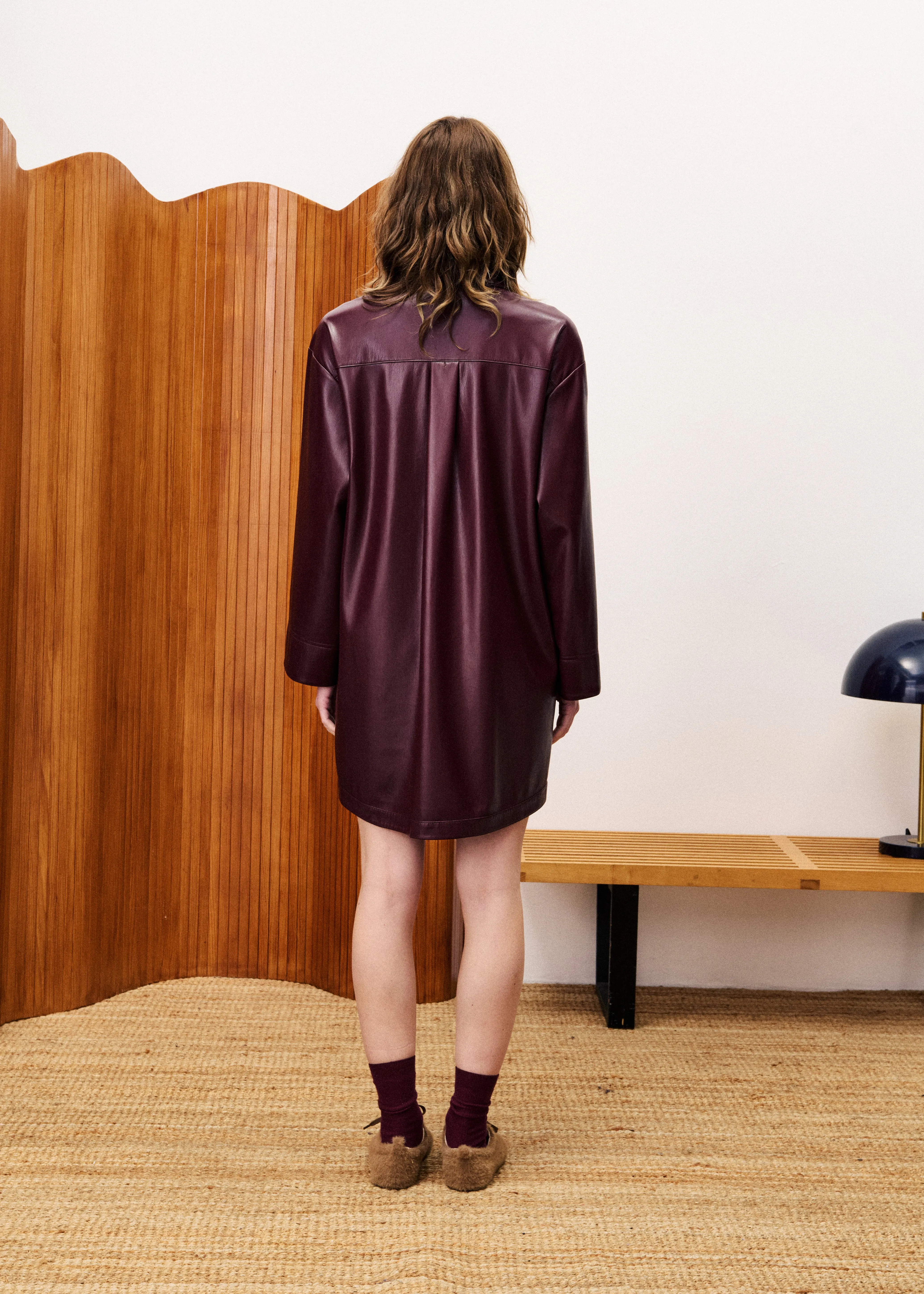 Robe ERNAUX Bordeaux sold by FRNCH product image thumbnail 3