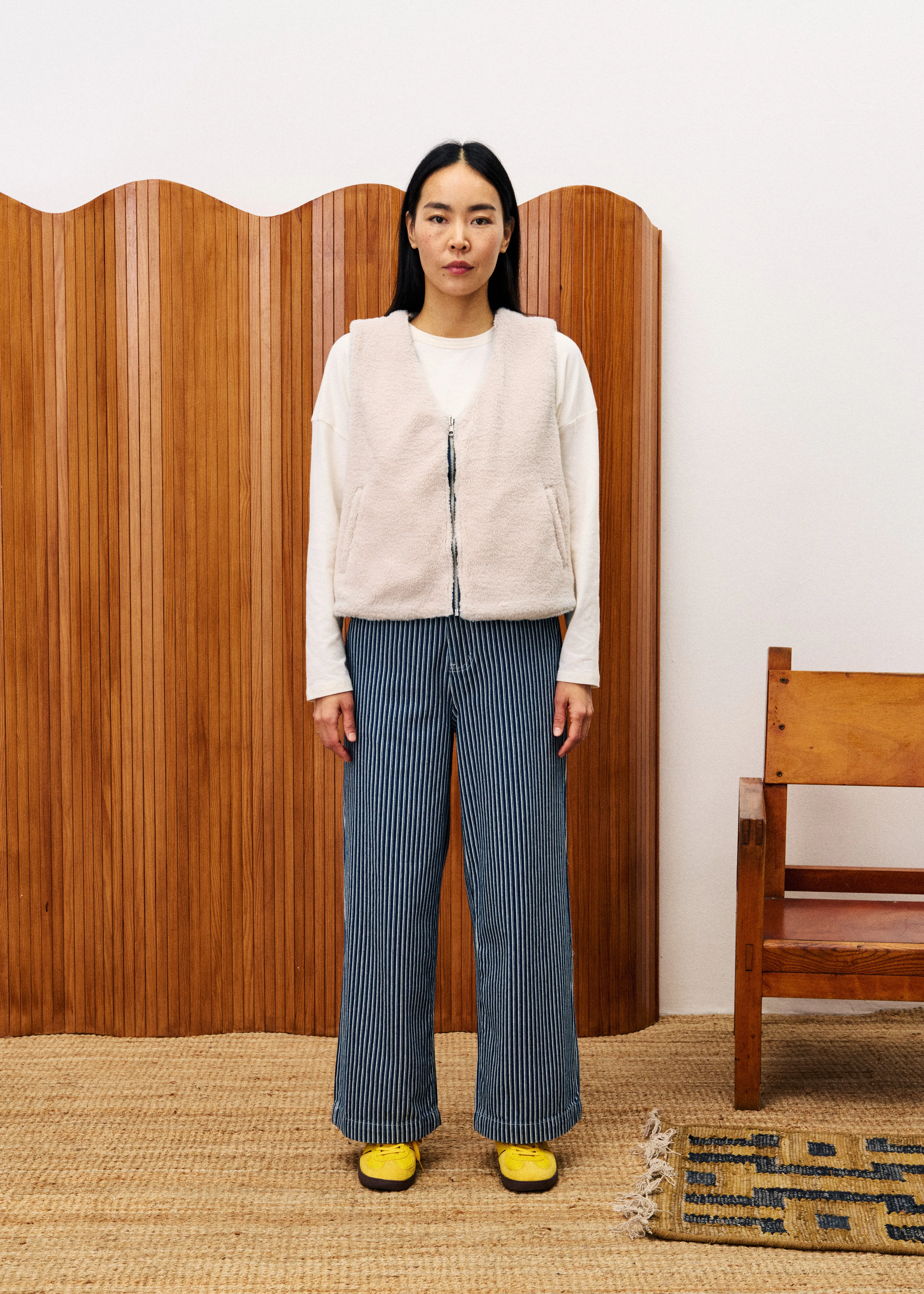 CYMRIC Blue Jean Vest sold by FRNCH product image thumbnail 5