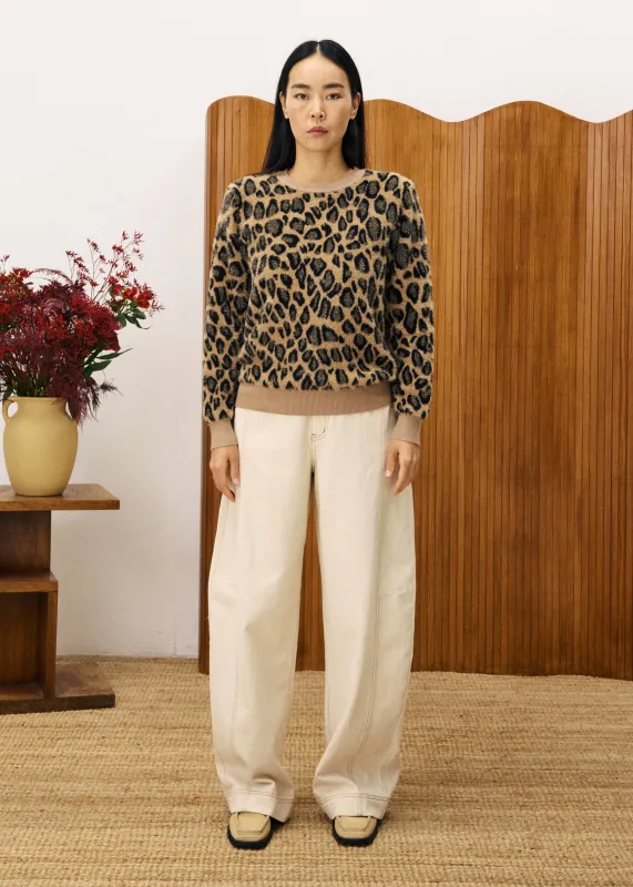 CANNA Leopard Sweater sold by FRNCH