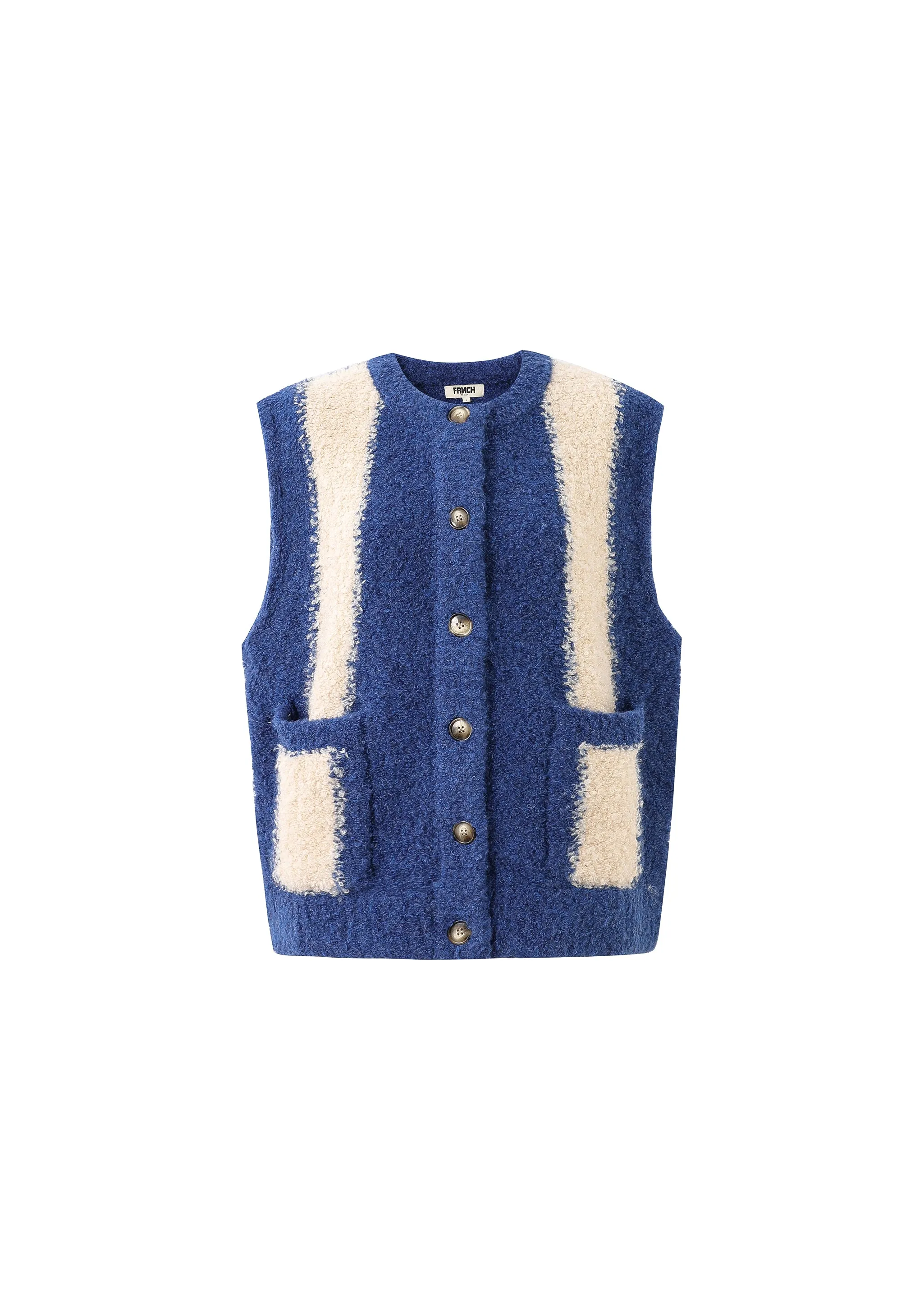 SHIBA Navy Blue Cardigan sold by FRNCH product image thumbnail 5