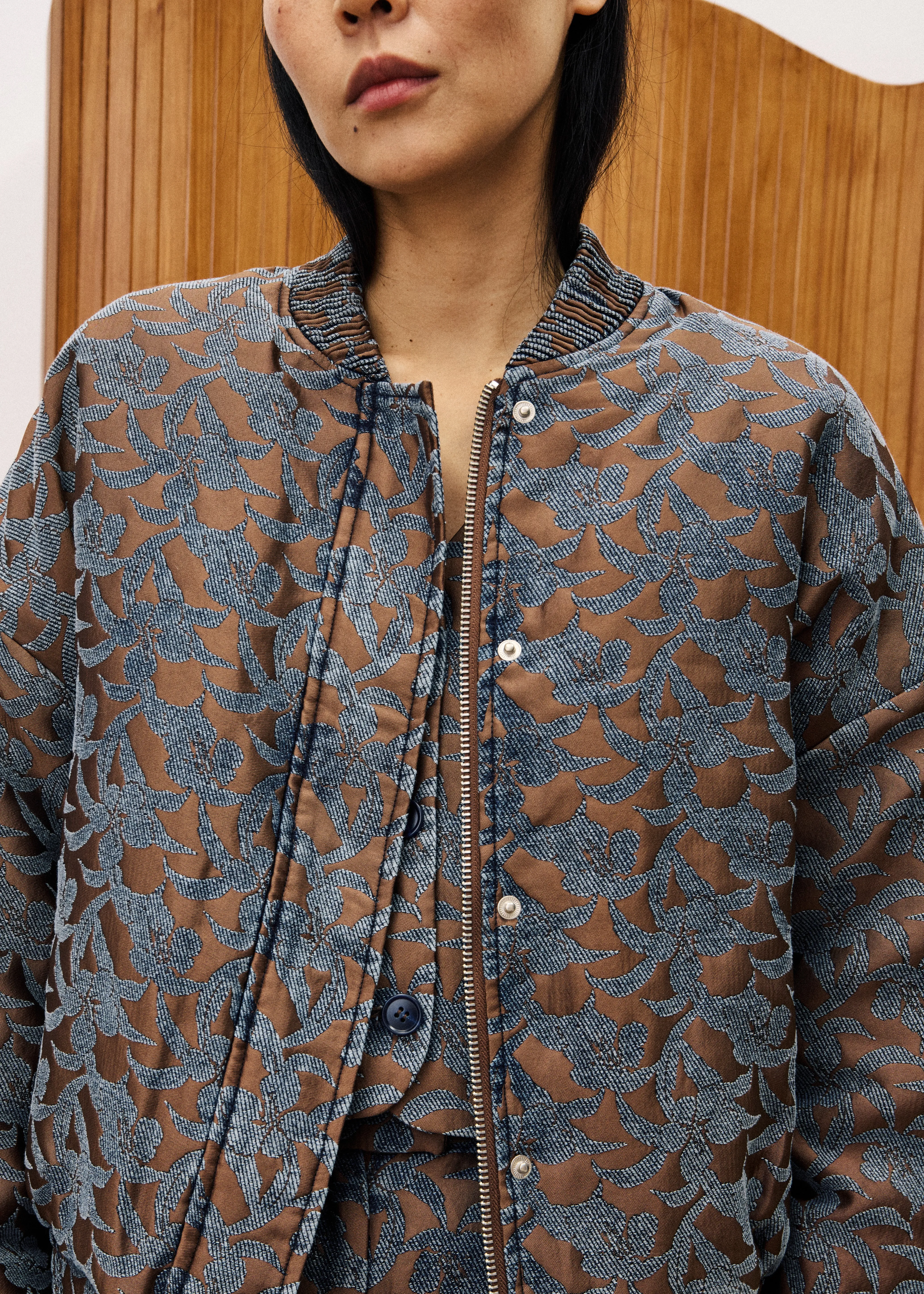 BOWIE Ice Brown Bomber sold by FRNCH product image thumbnail 4