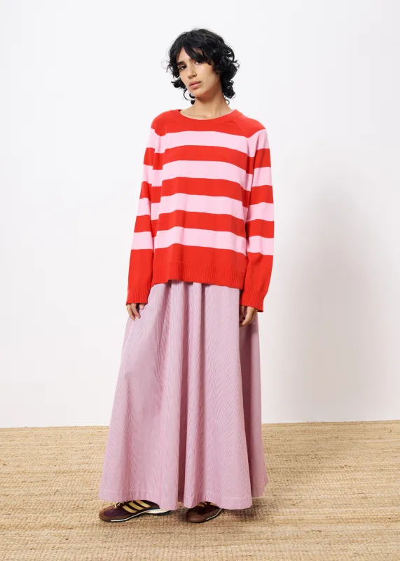 Pull CARMELE Rouge sold by FRNCH