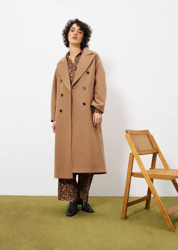 Manteau DELPHINA Camel sold by FRNCH