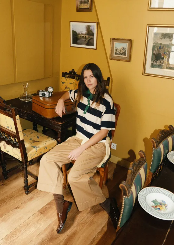 Polo ANDREAS Bleu marine sold by FRNCH