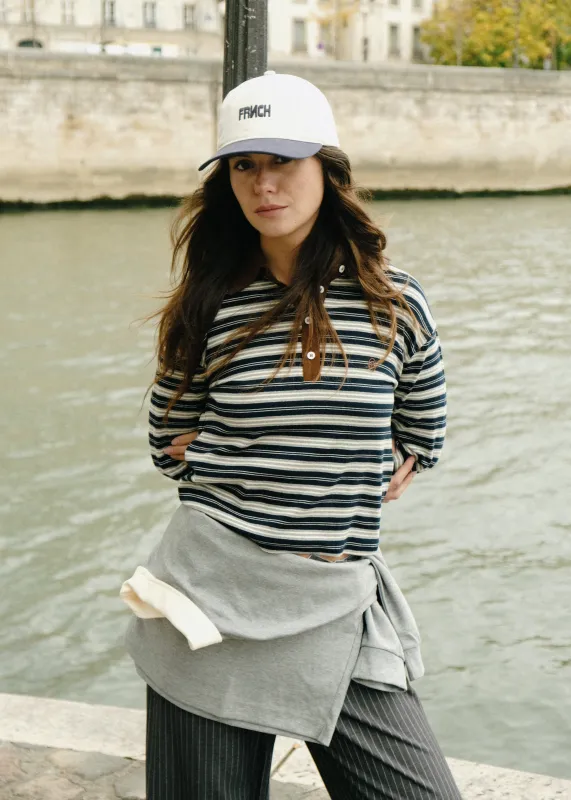 Polo SYBREN Bleu marine sold by FRNCH