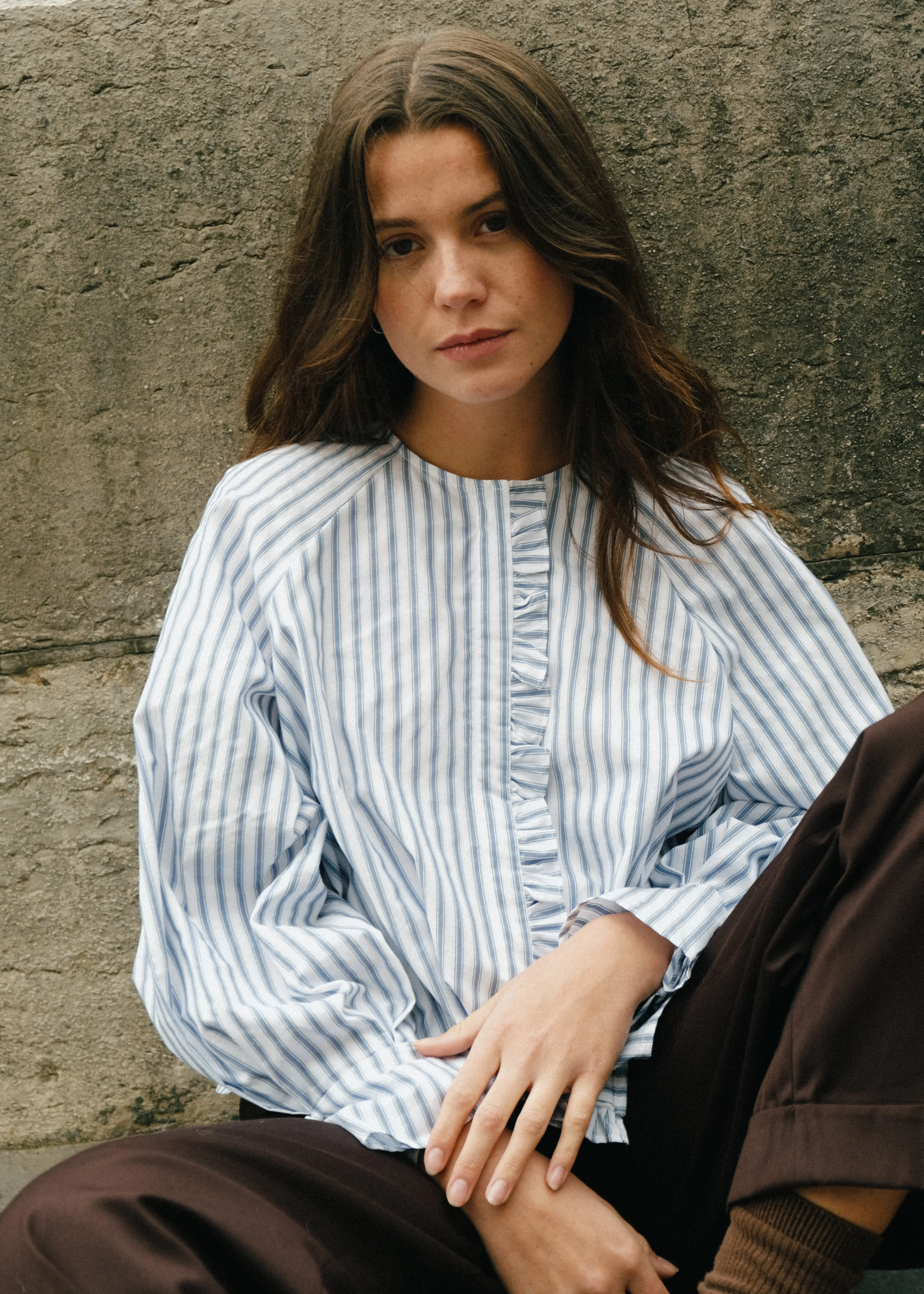 Chemise STAN Bleu ciel sold by FRNCH product image thumbnail 2