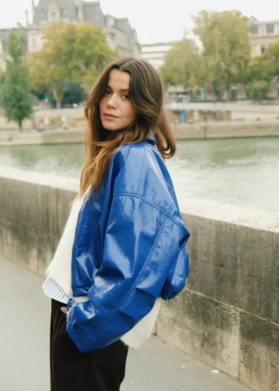 Veste JASPER Bleu electrique sold by FRNCH
