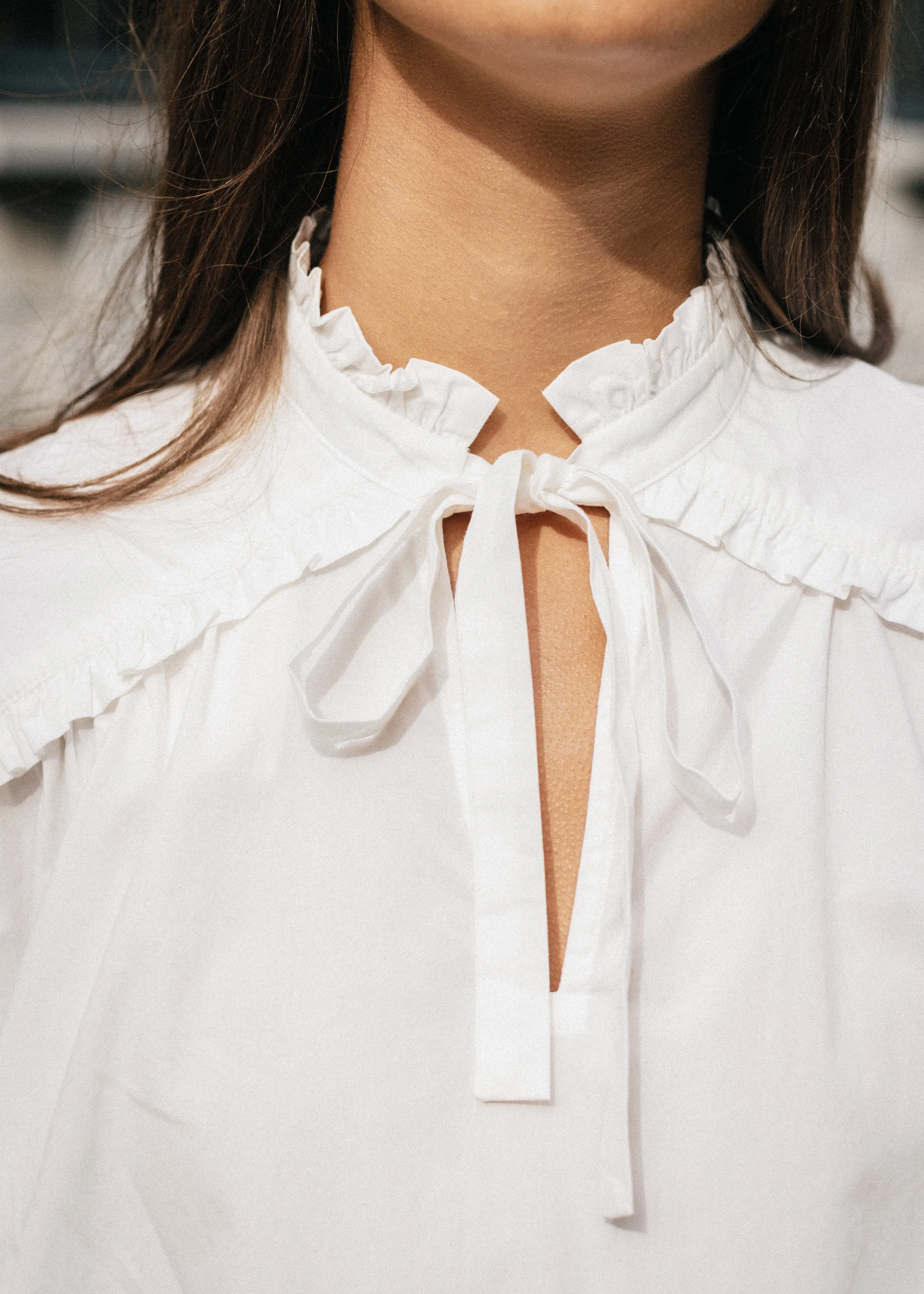 Blouse LOWIE Creme sold by FRNCH product image thumbnail 3