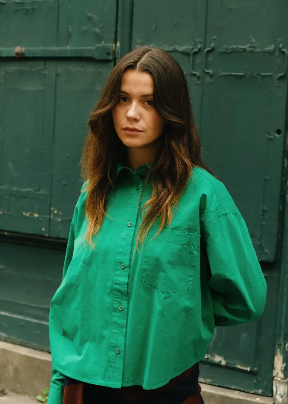 Chemise EMIEL Vert sold by FRNCH