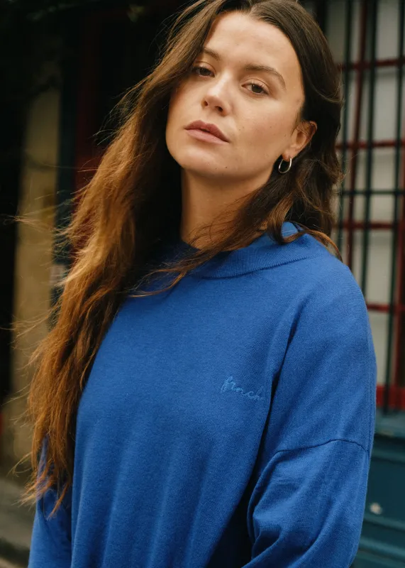 Pull SVEN Bleu electrique sold by FRNCH
