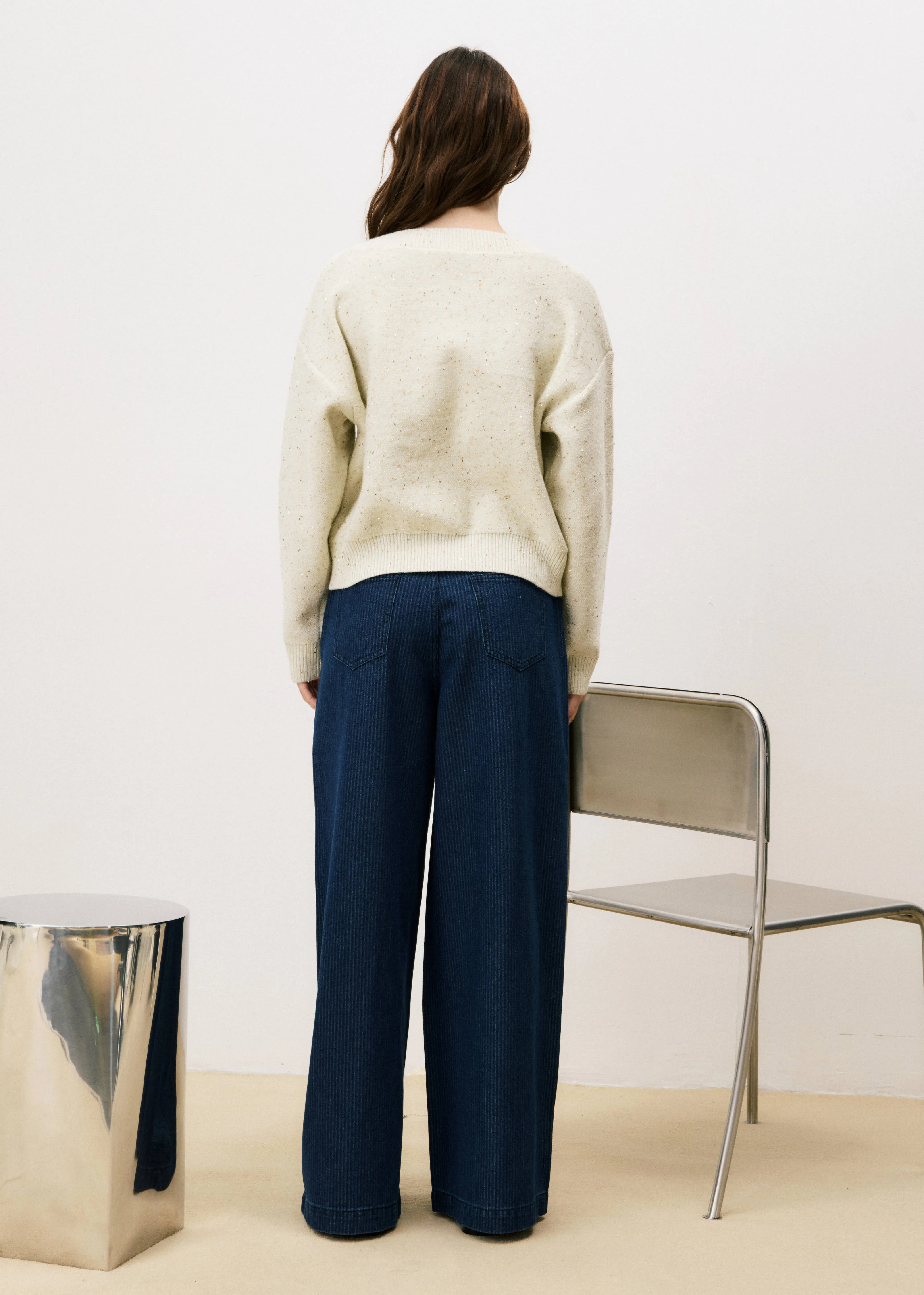 Pull ORNELLA Creme sold by FRNCH product image thumbnail 4