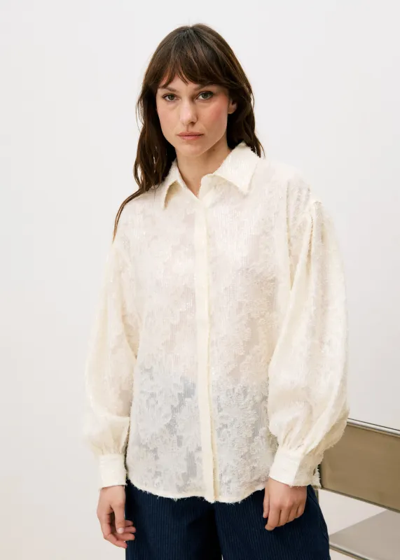 Chemise CANDI Creme sold by FRNCH