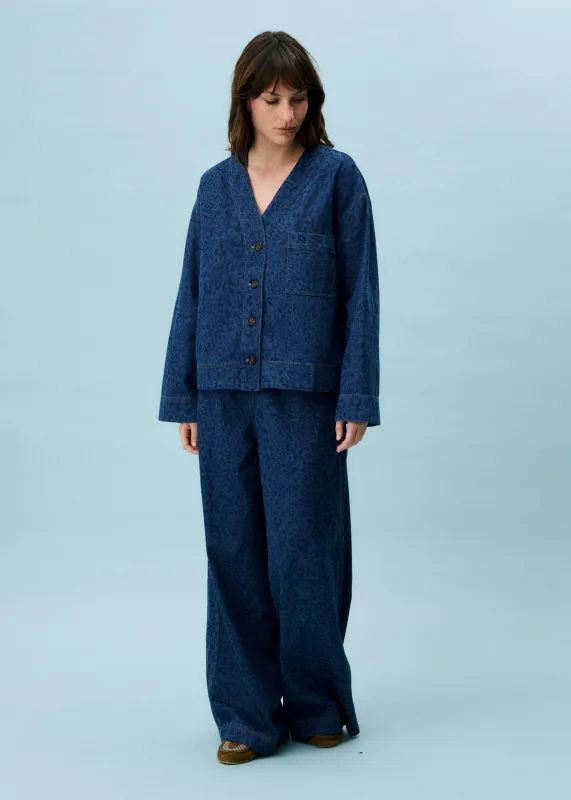 Veste BRUNELLE Bleu jean made by FRNCH