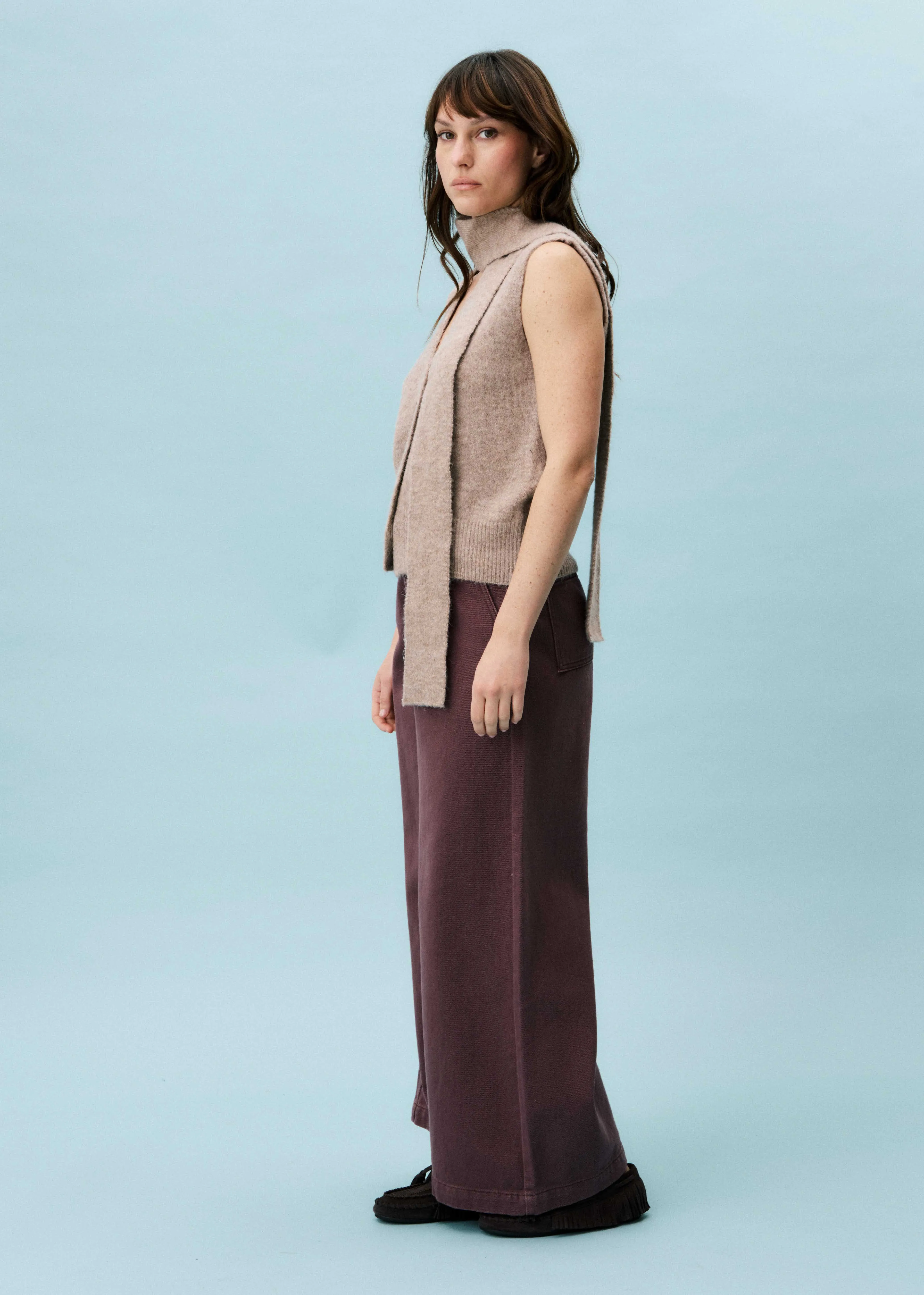 Cardigan SEVE Beige sold by FRNCH product image thumbnail 2