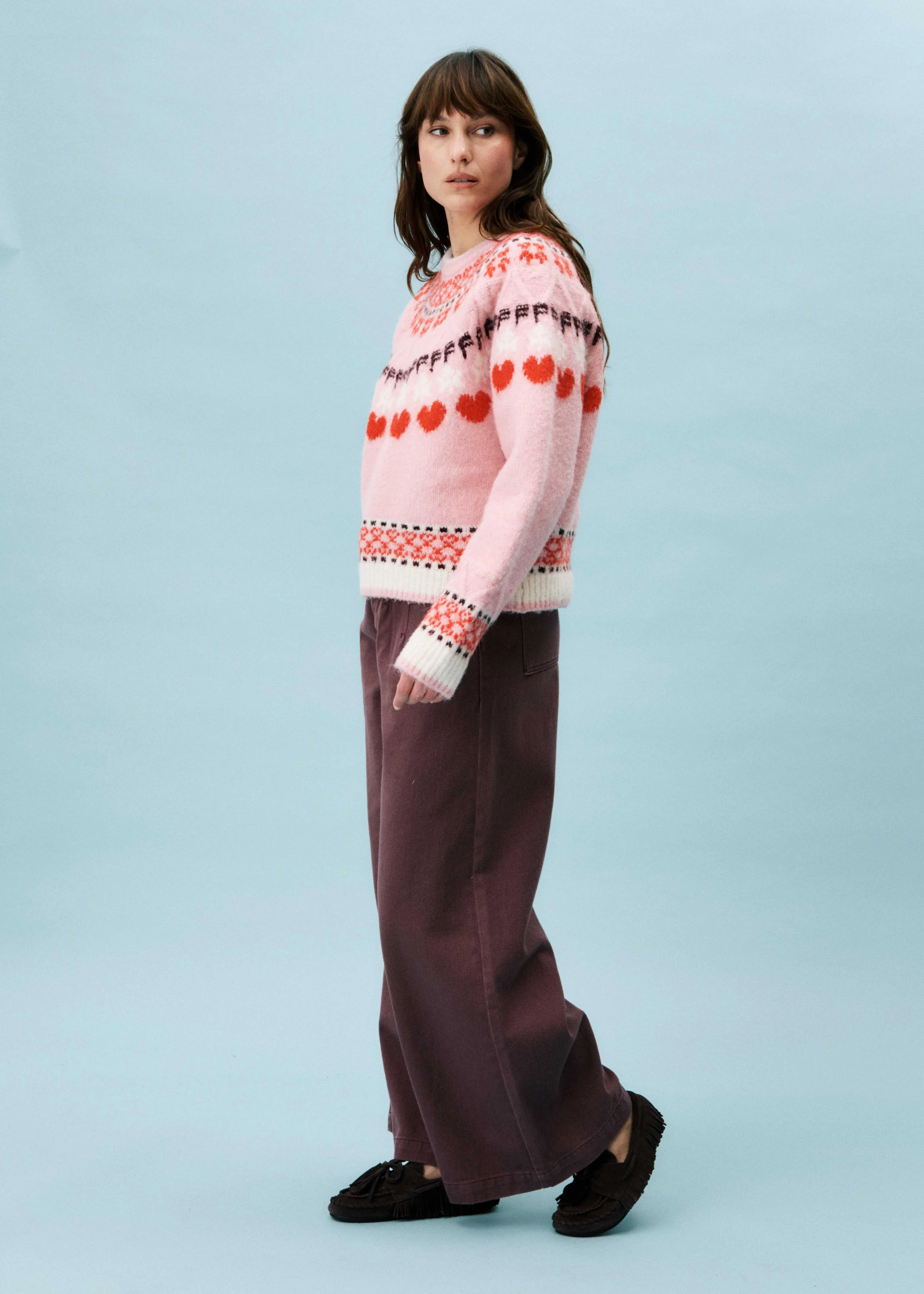 Pull ALOUETTE Rose sold by FRNCH product image thumbnail 2