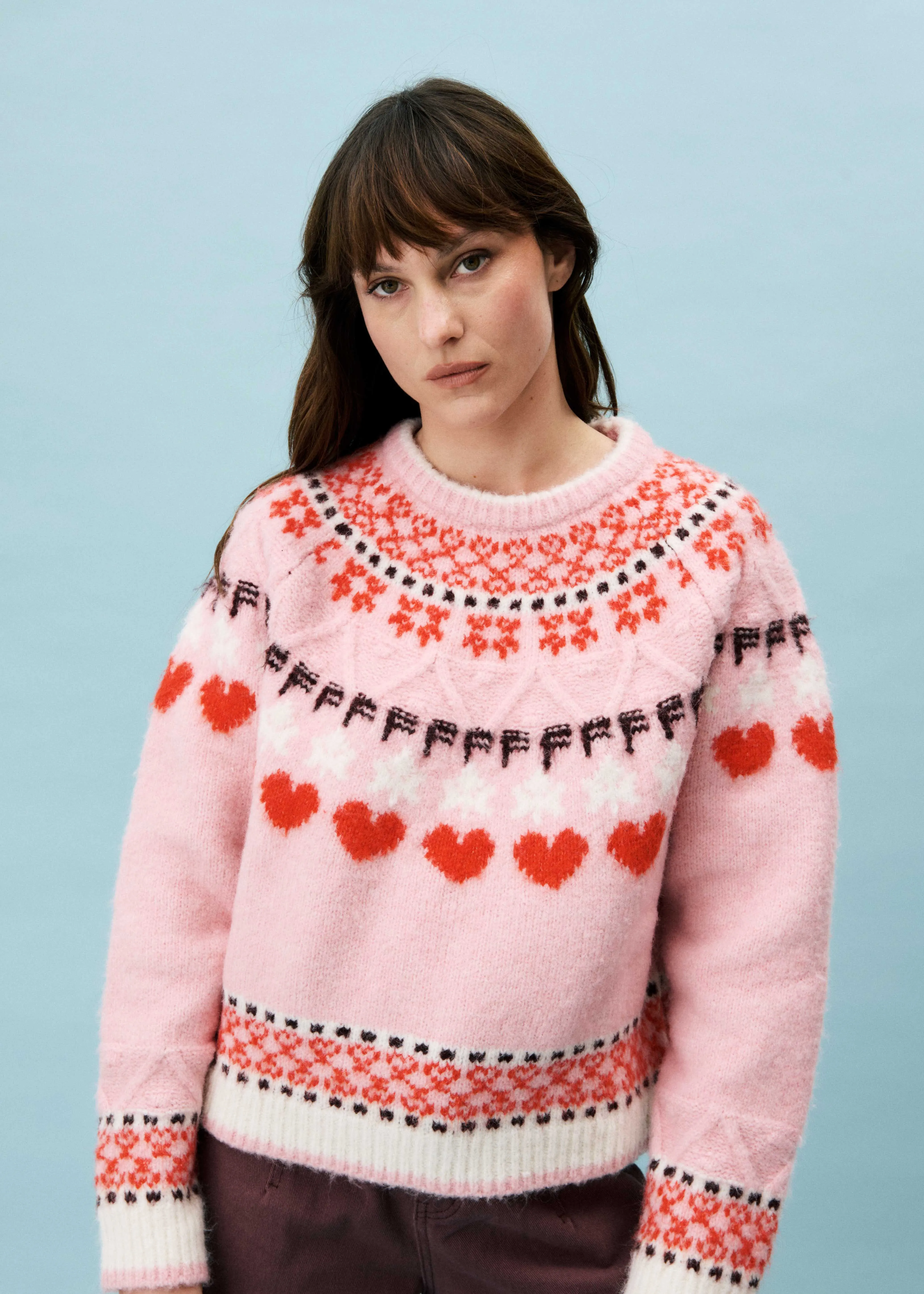 Pull ALOUETTE Rose sold by FRNCH product image thumbnail 4