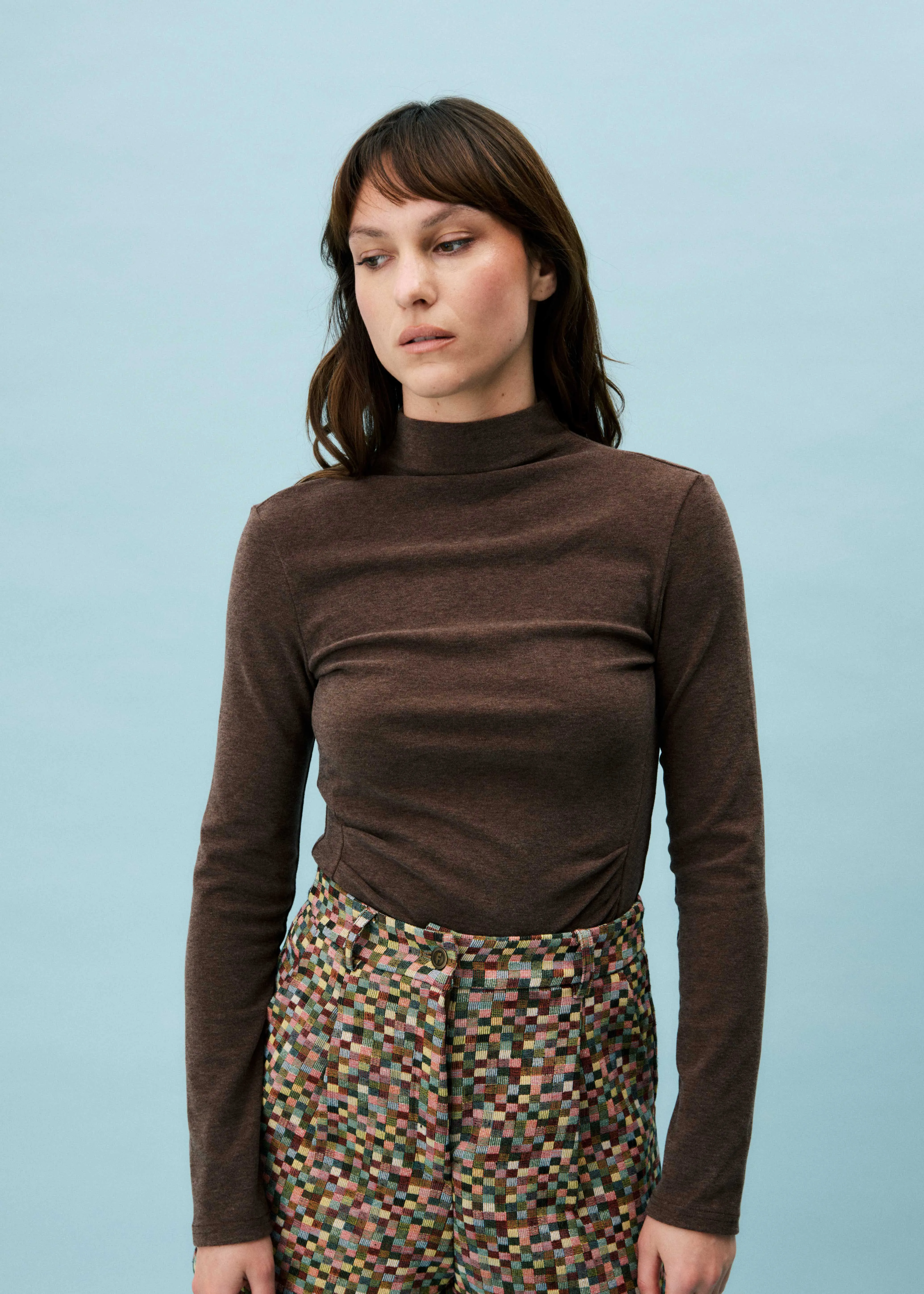 PAPILIO Ice Brown Top sold by FRNCH product image thumbnail 4