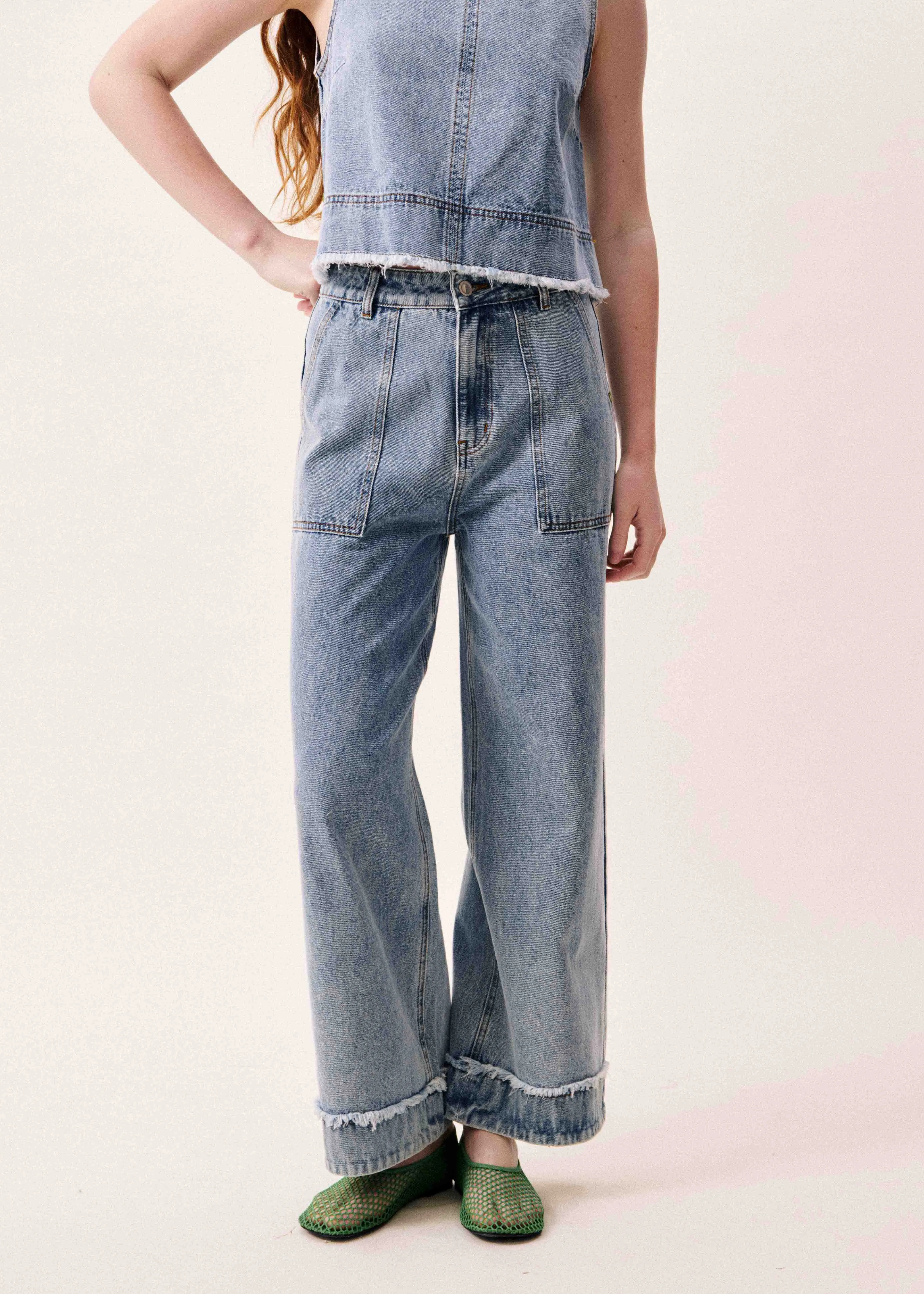 Jean SAPHIRA Bleu jean sold by FRNCH product image thumbnail 3