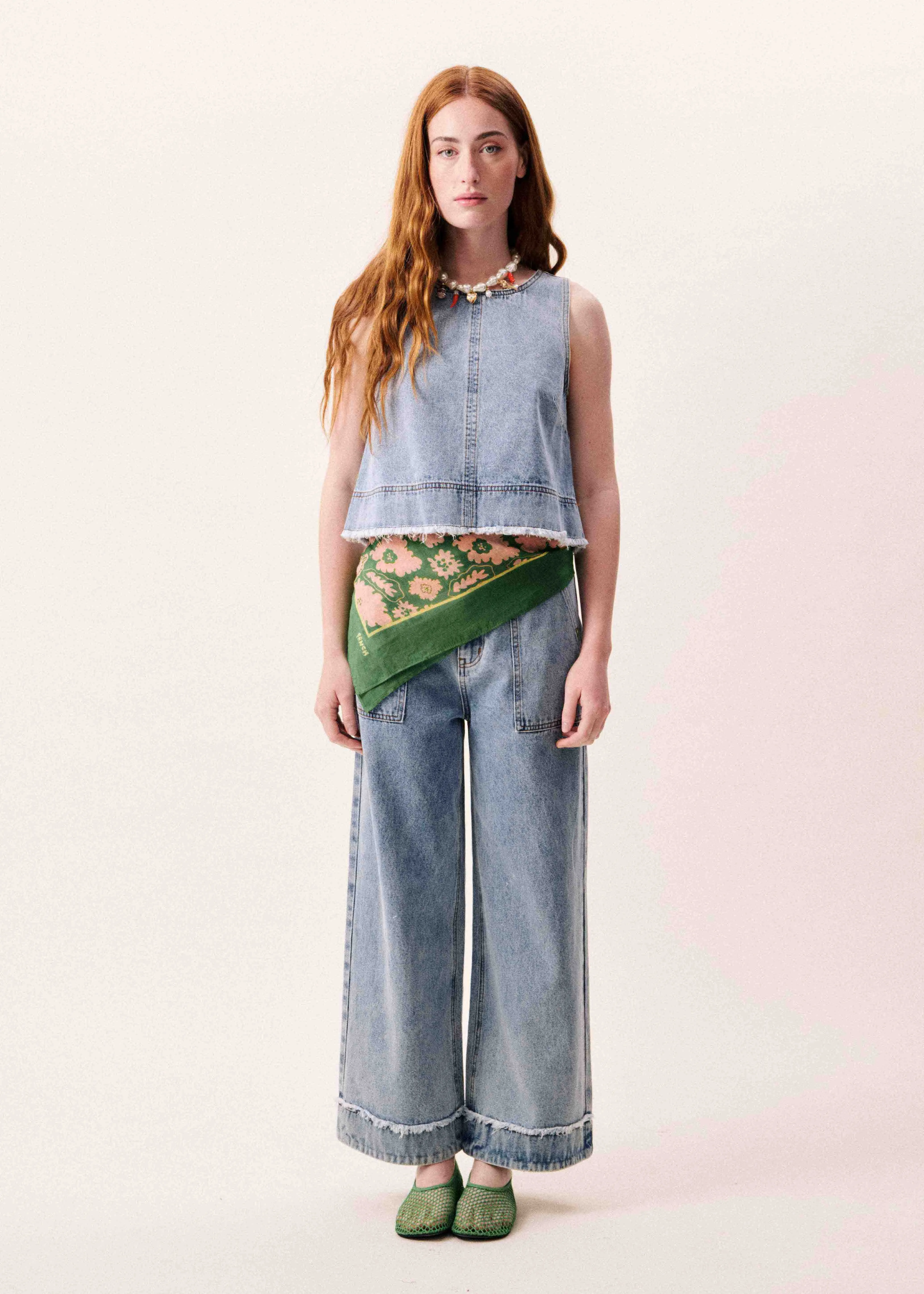 Jean SAPHIRA Bleu jean sold by FRNCH product image thumbnail 4