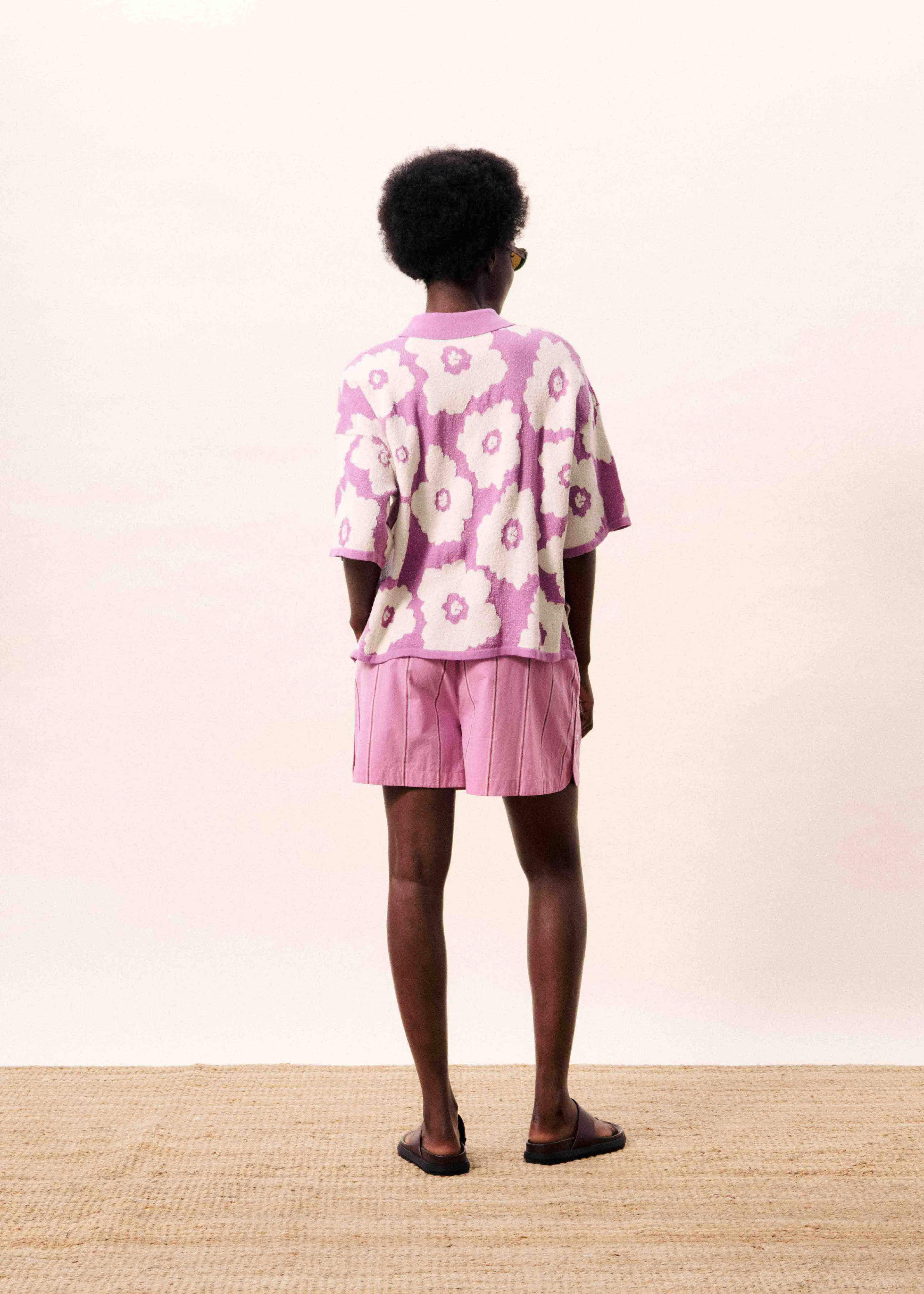 Polo TYPHA Violine sold by FRNCH product image thumbnail 4