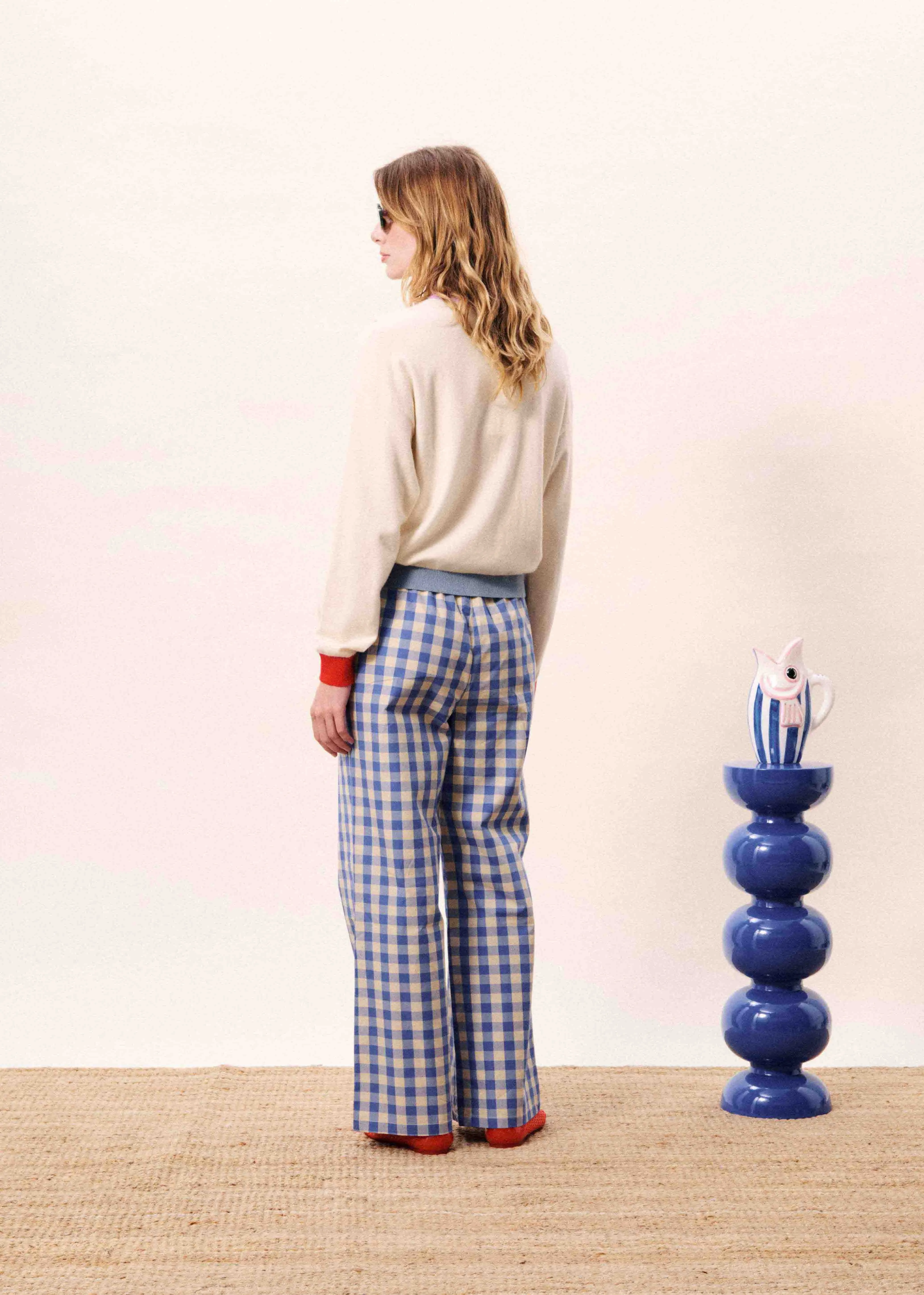 Cardigan PATRICK Creme sold by FRNCH product image thumbnail 2