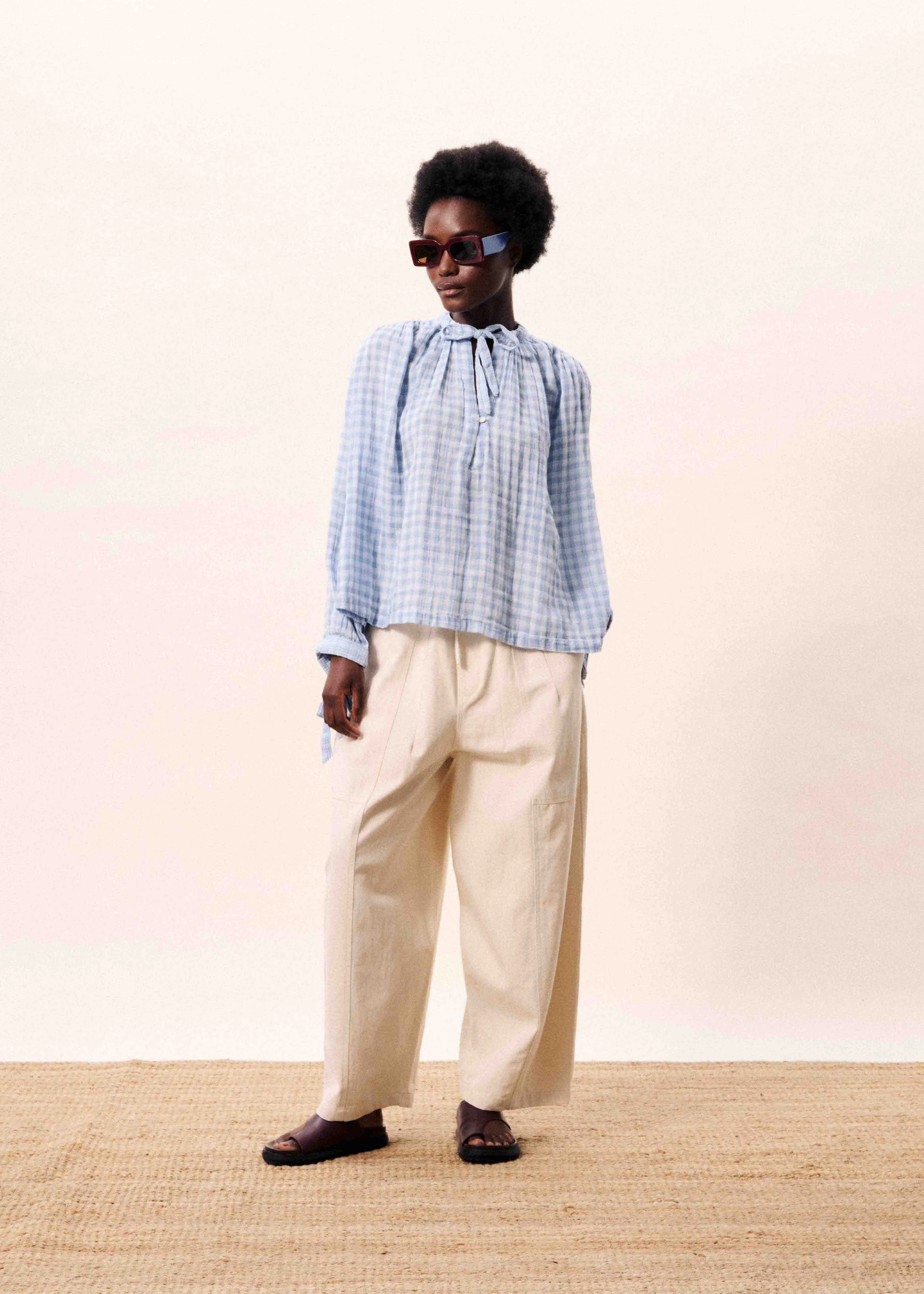 Blouse HAVASIA Bleu clair sold by FRNCH product image thumbnail 4