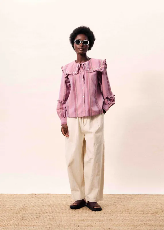 Chemise POLARIS Lilas made by FRNCH