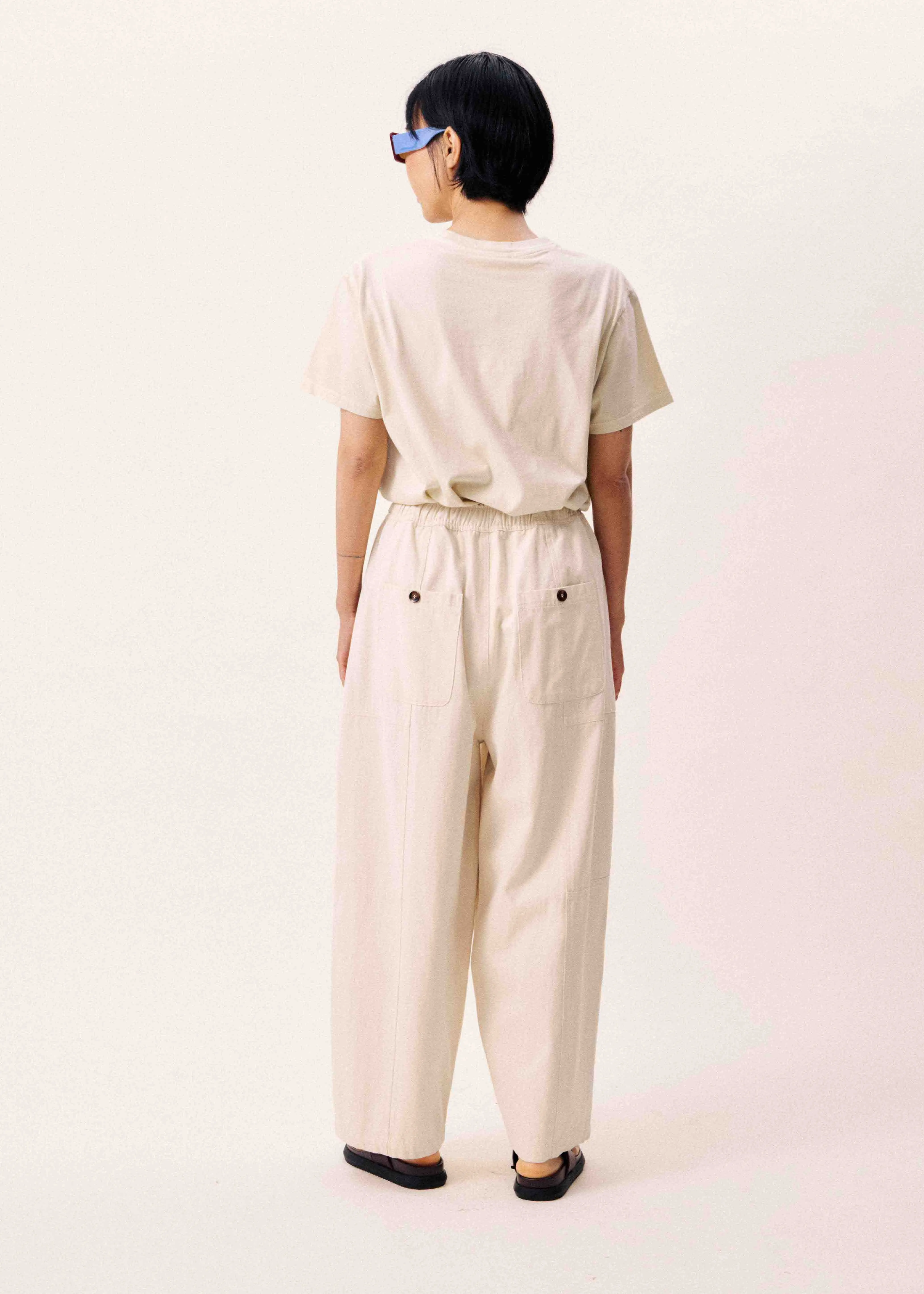 T-shirt PISTIA Creme sold by FRNCH product image thumbnail 2