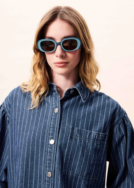 Chemise FIDELIA Bleu jean made by FRNCH