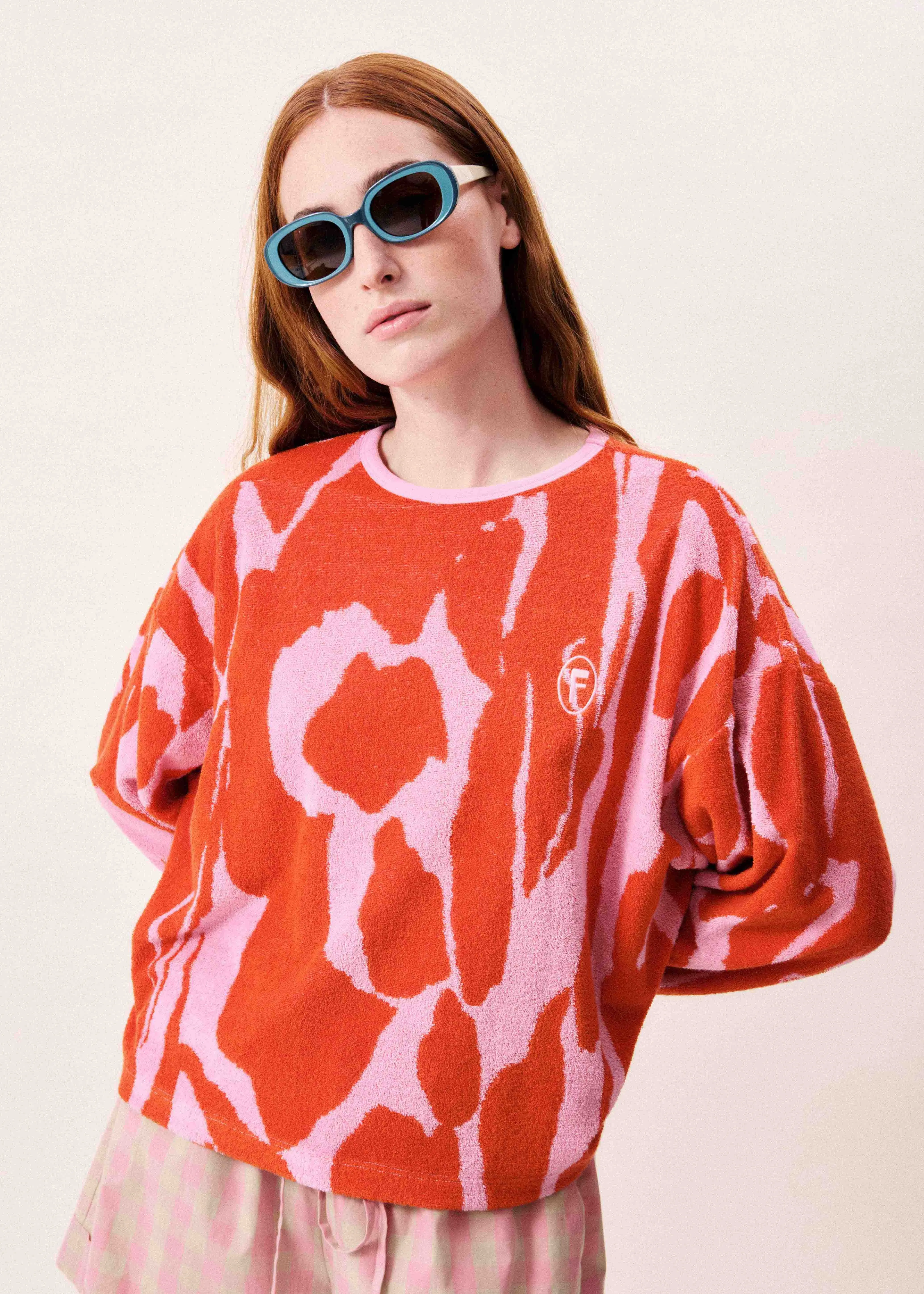 Sweatshirt AMAZONAS Nenufar violine sold by FRNCH product image thumbnail 4