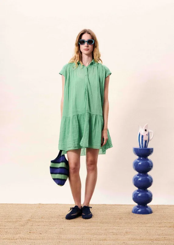 Robe OPALE Vert made by FRNCH