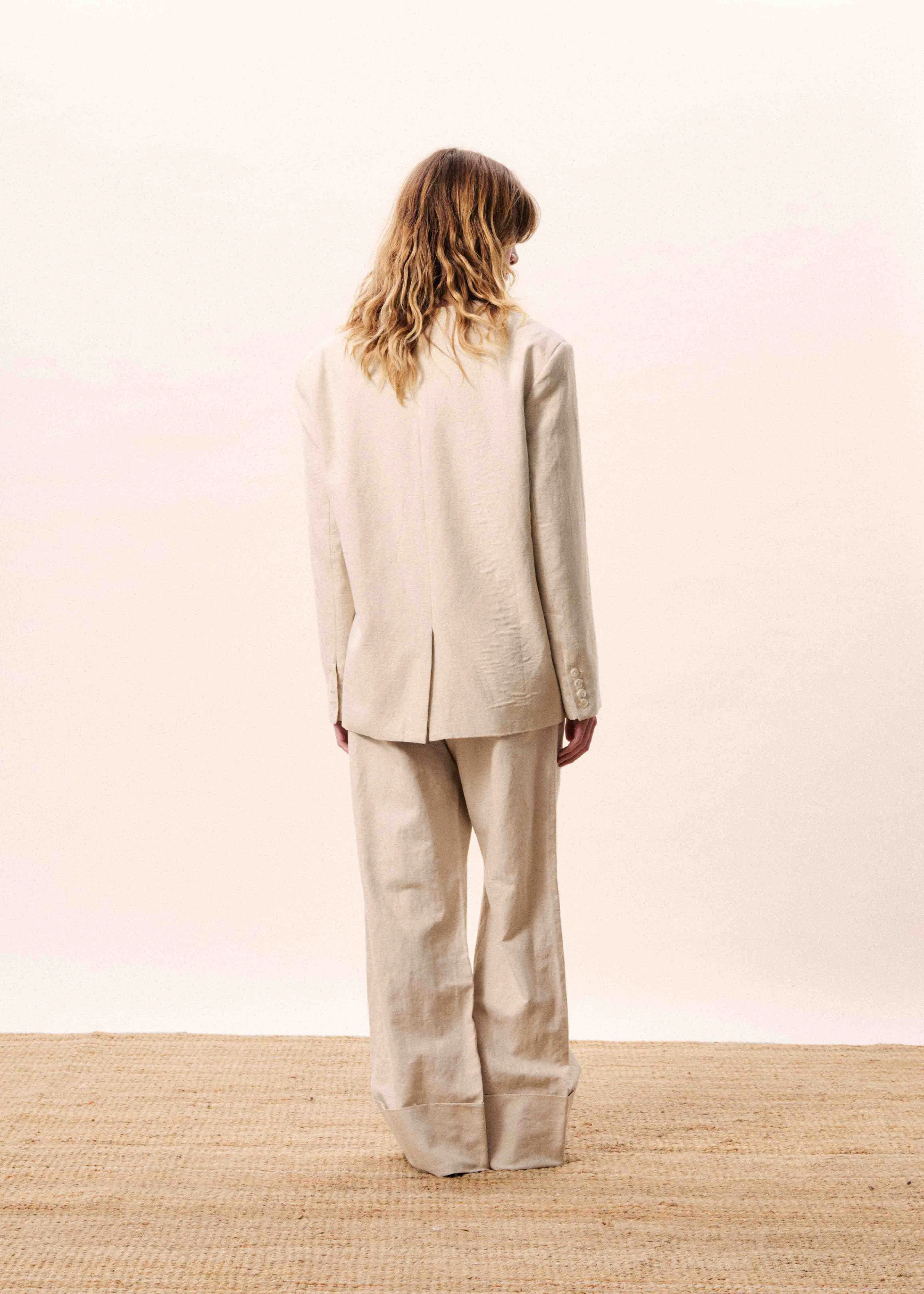 Blazer TRITONA Creme sold by FRNCH product image thumbnail 4